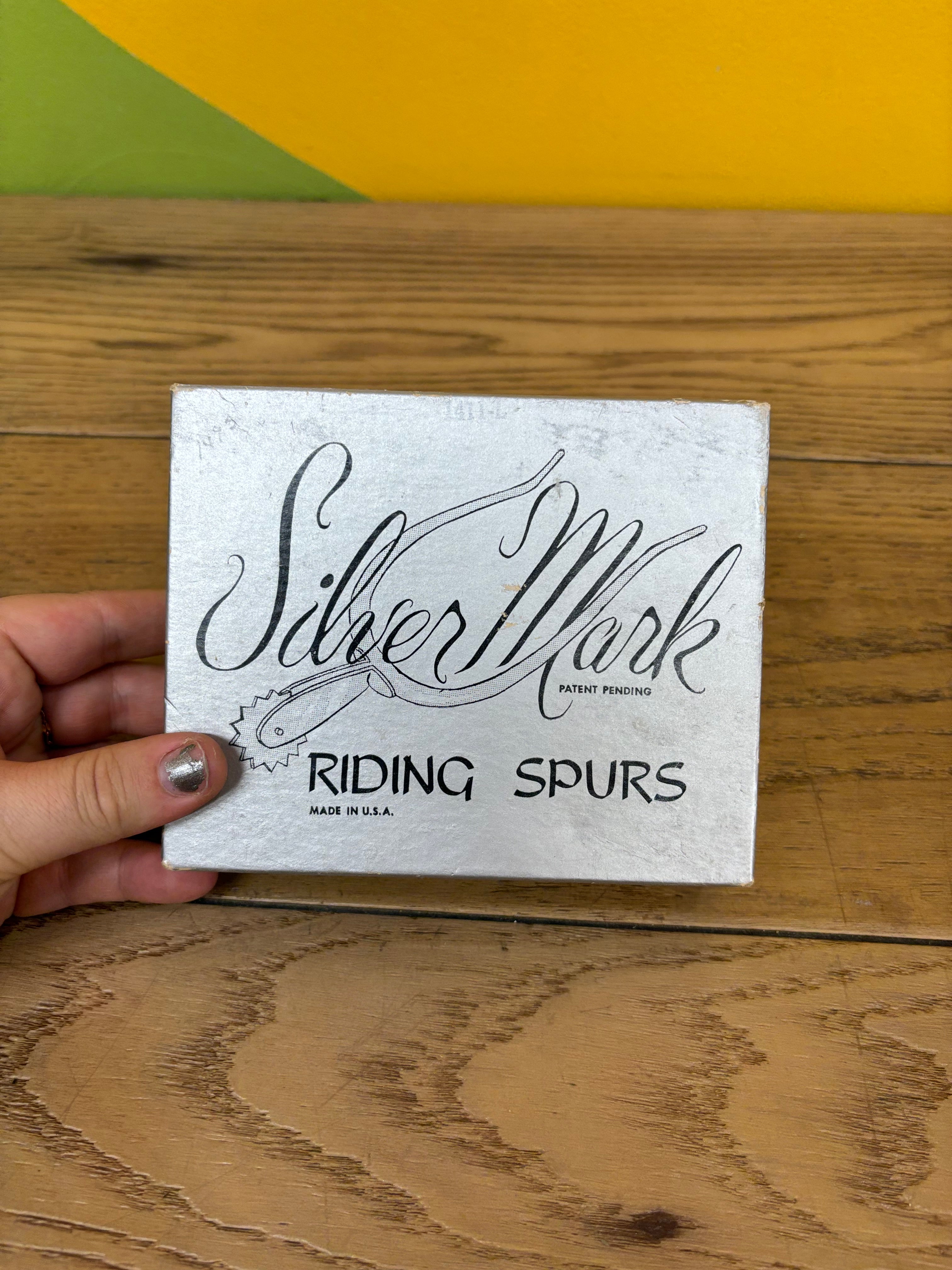 Sliver Mark Slip On Riding Spurs