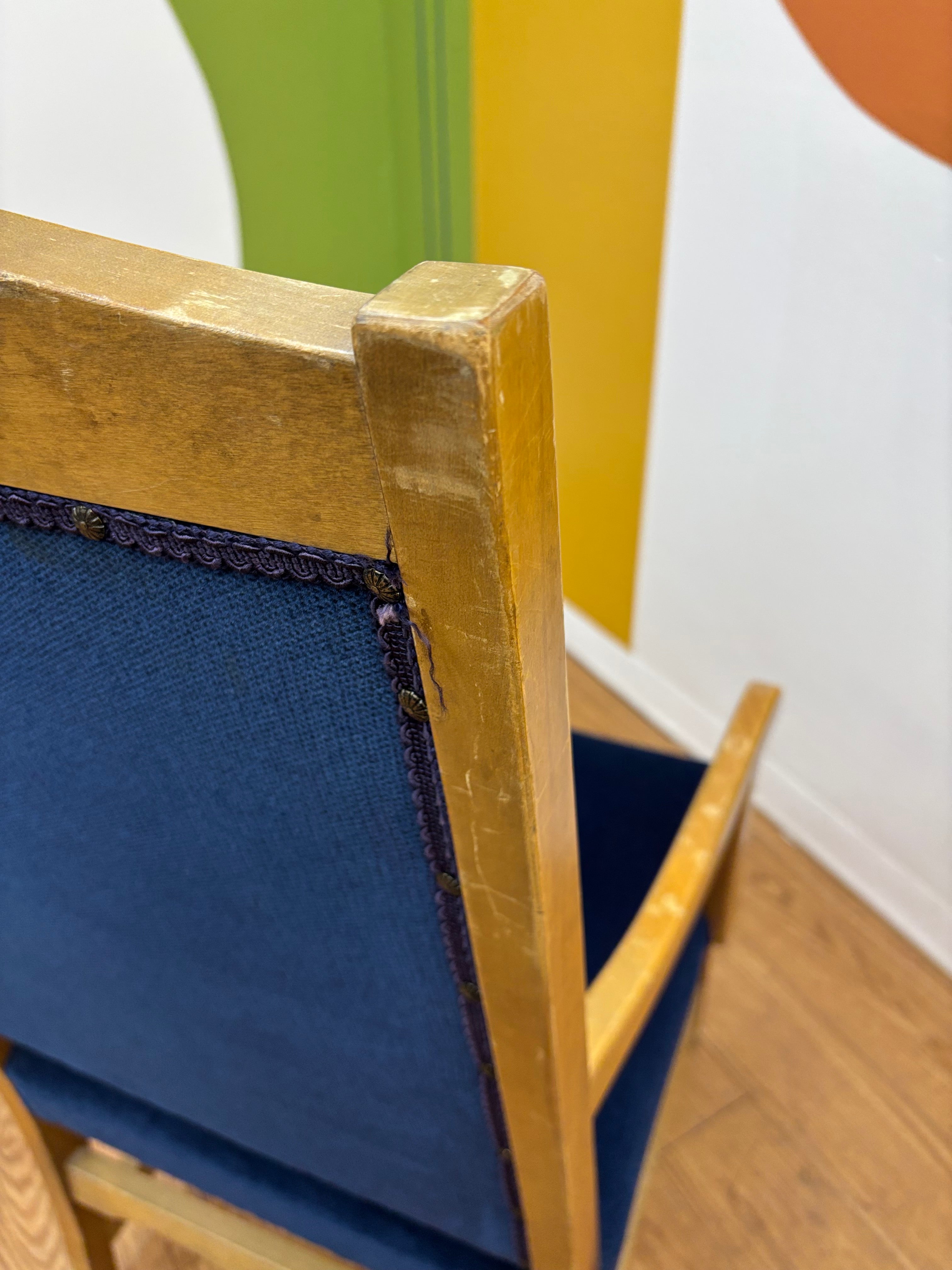 Blue Dining Chair (4 available)