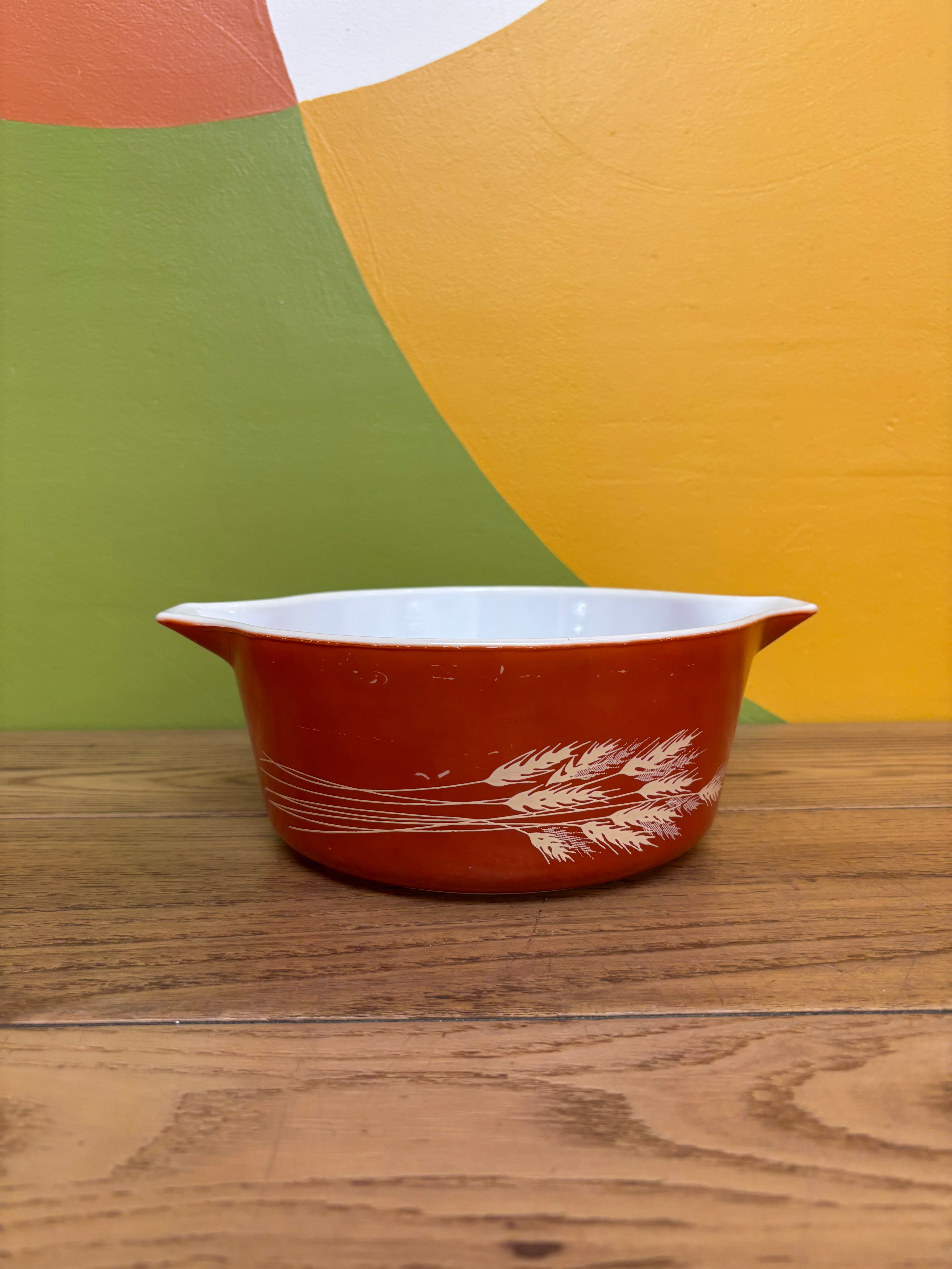Pyrex Autumn Harvest Casserole Dishes (2)