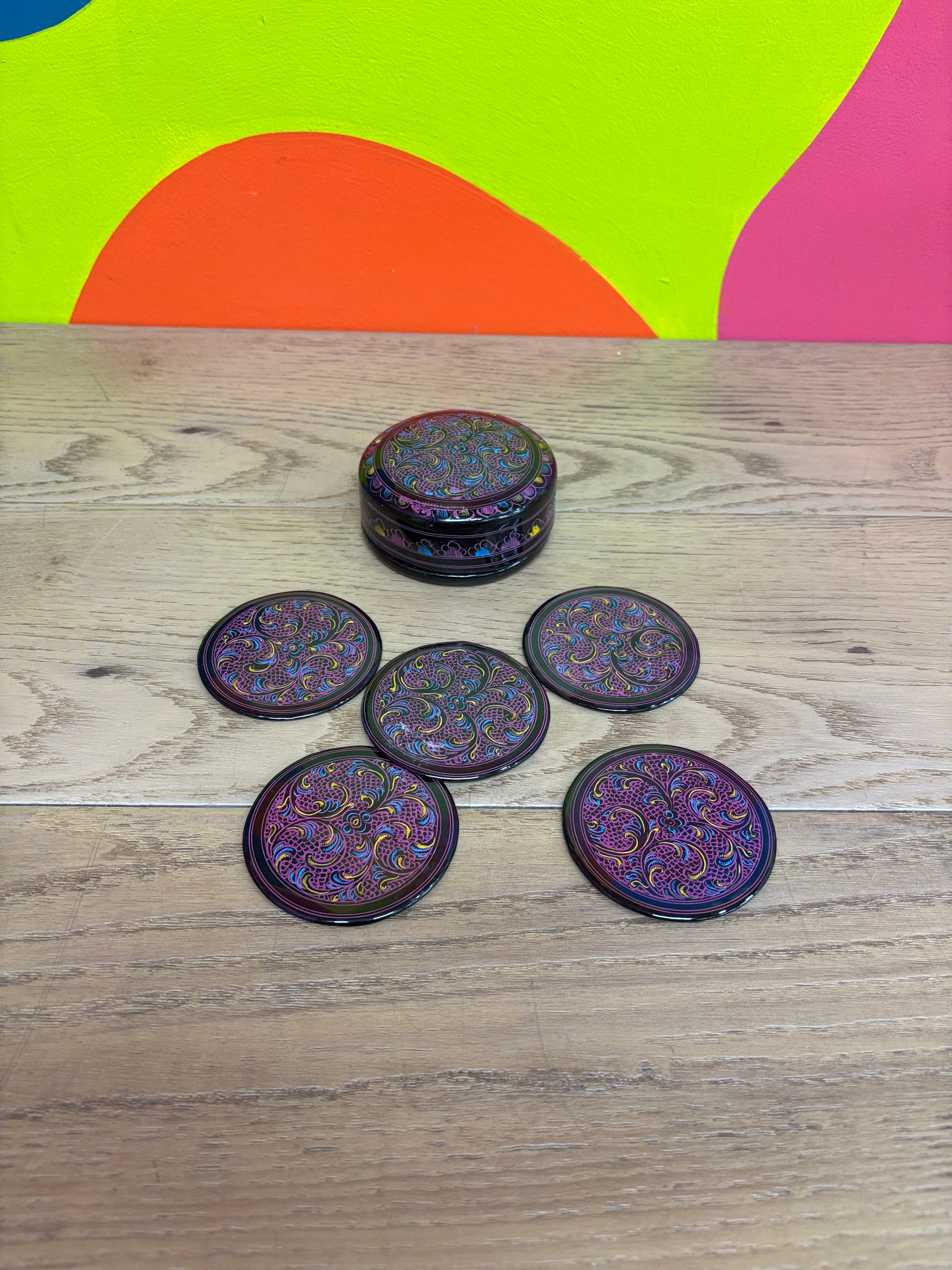 5 Piece Coaster Set