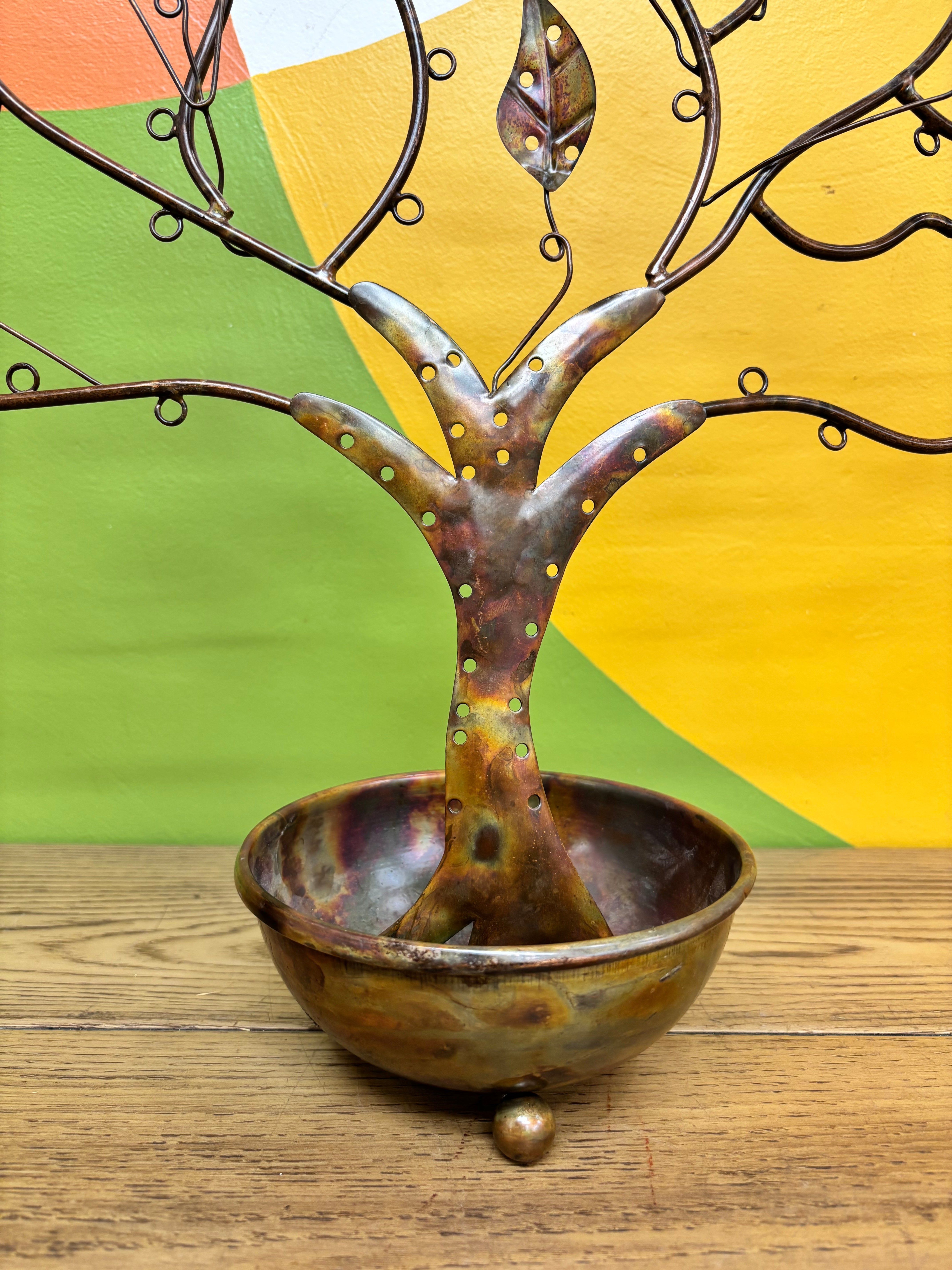 Metal Jewelry Tree