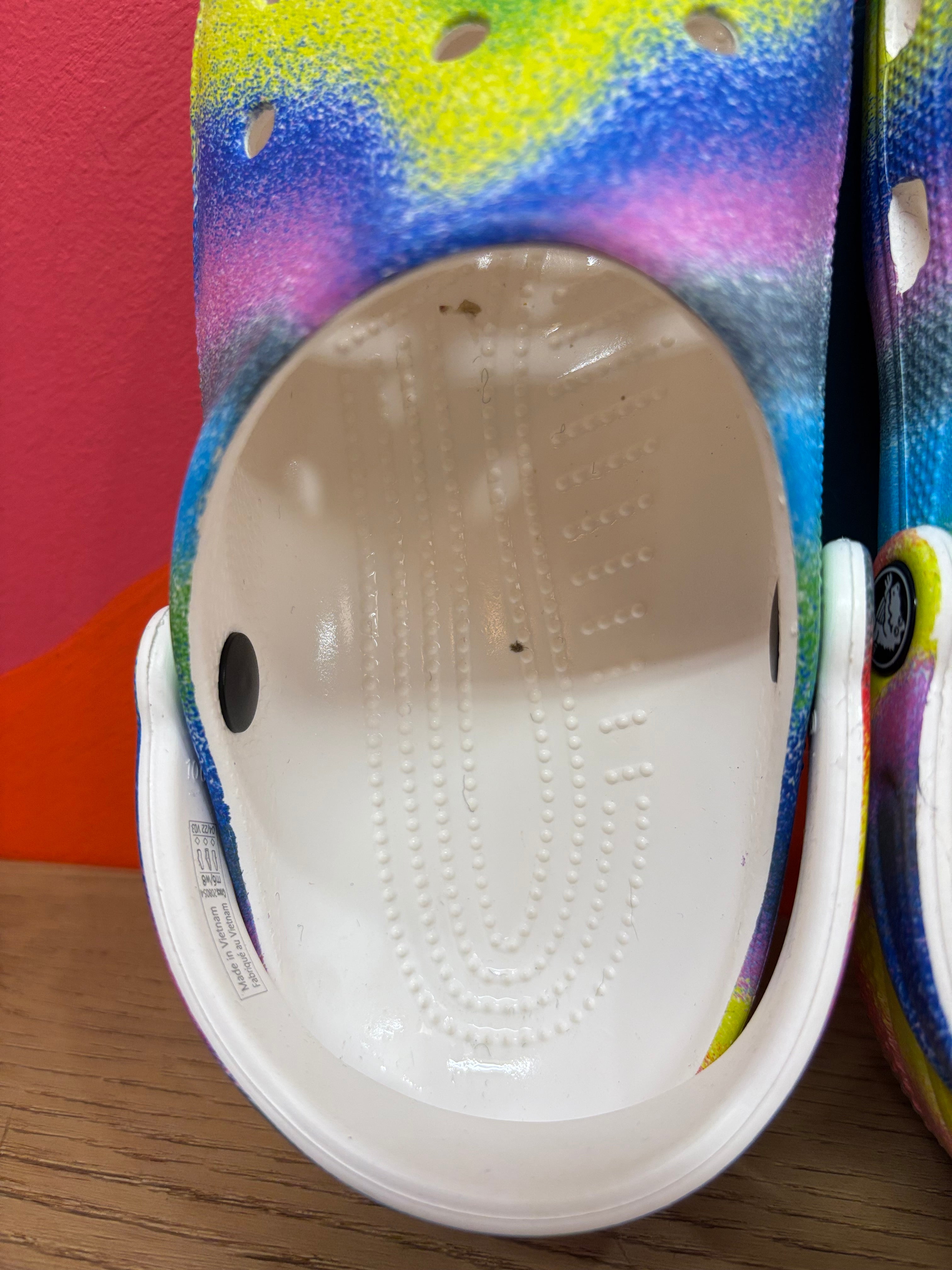 Spray Dye Clog Crocs (M6/W8)