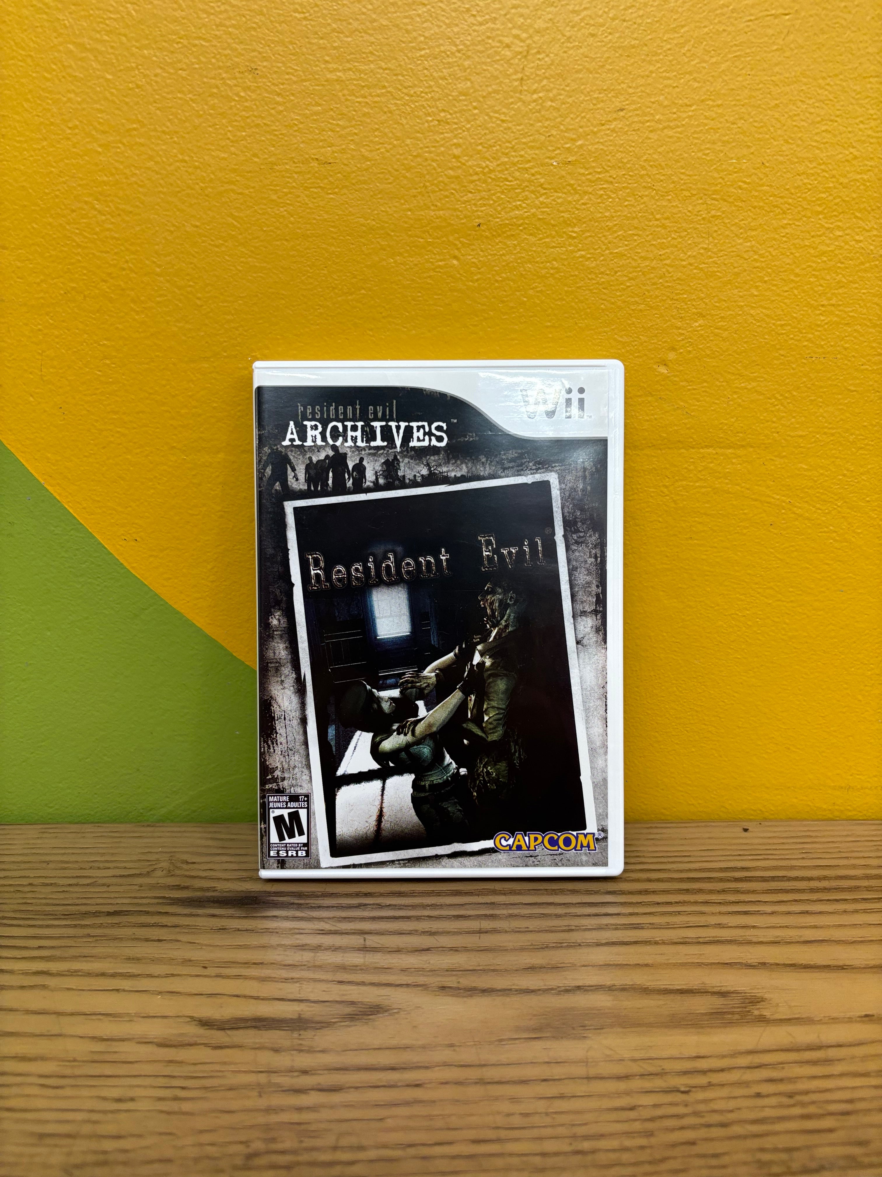 Wii Game: Resident Evil Archives: Resident Evil
