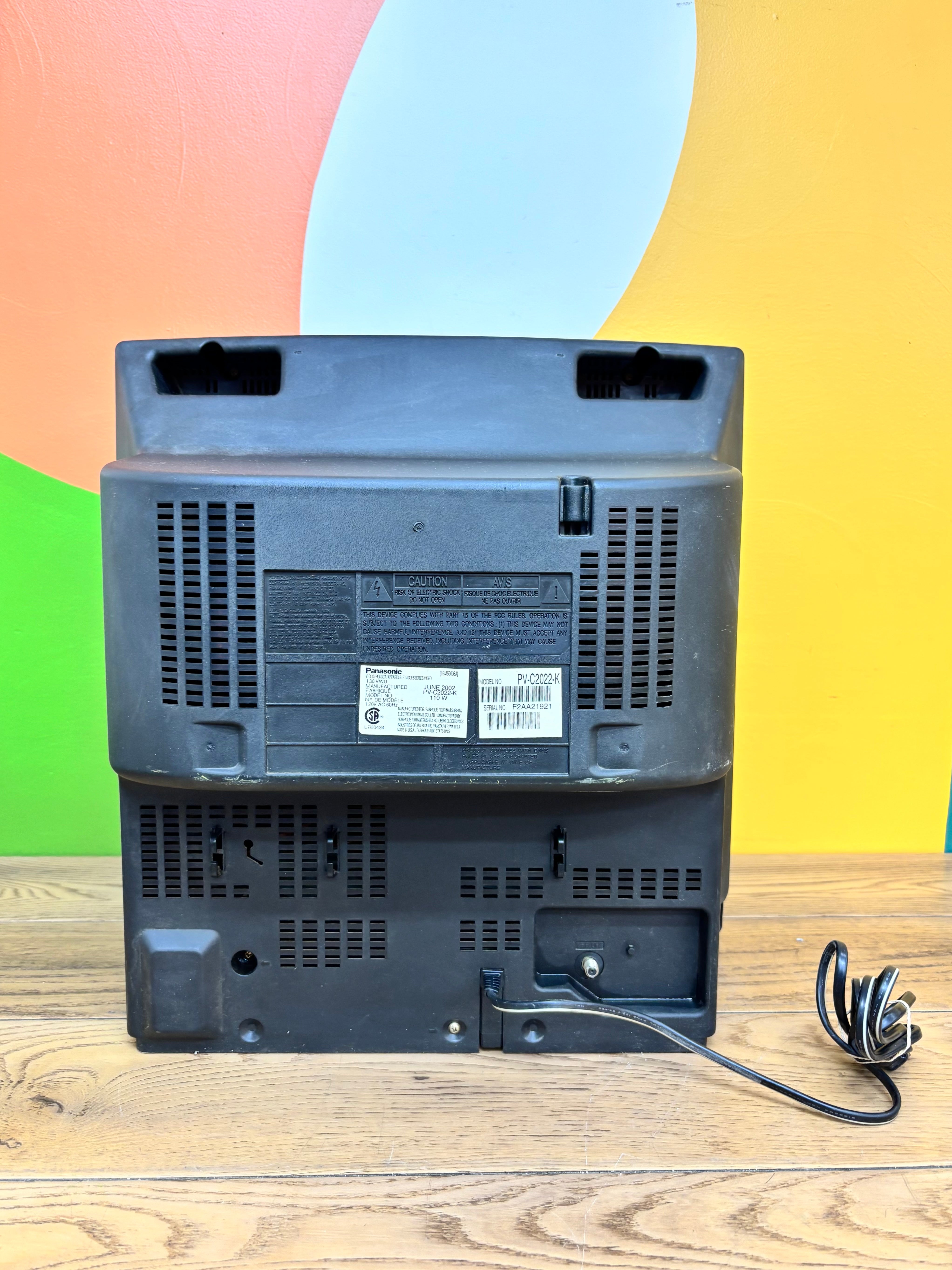 Panasonic 20" TV/VCR Combo
