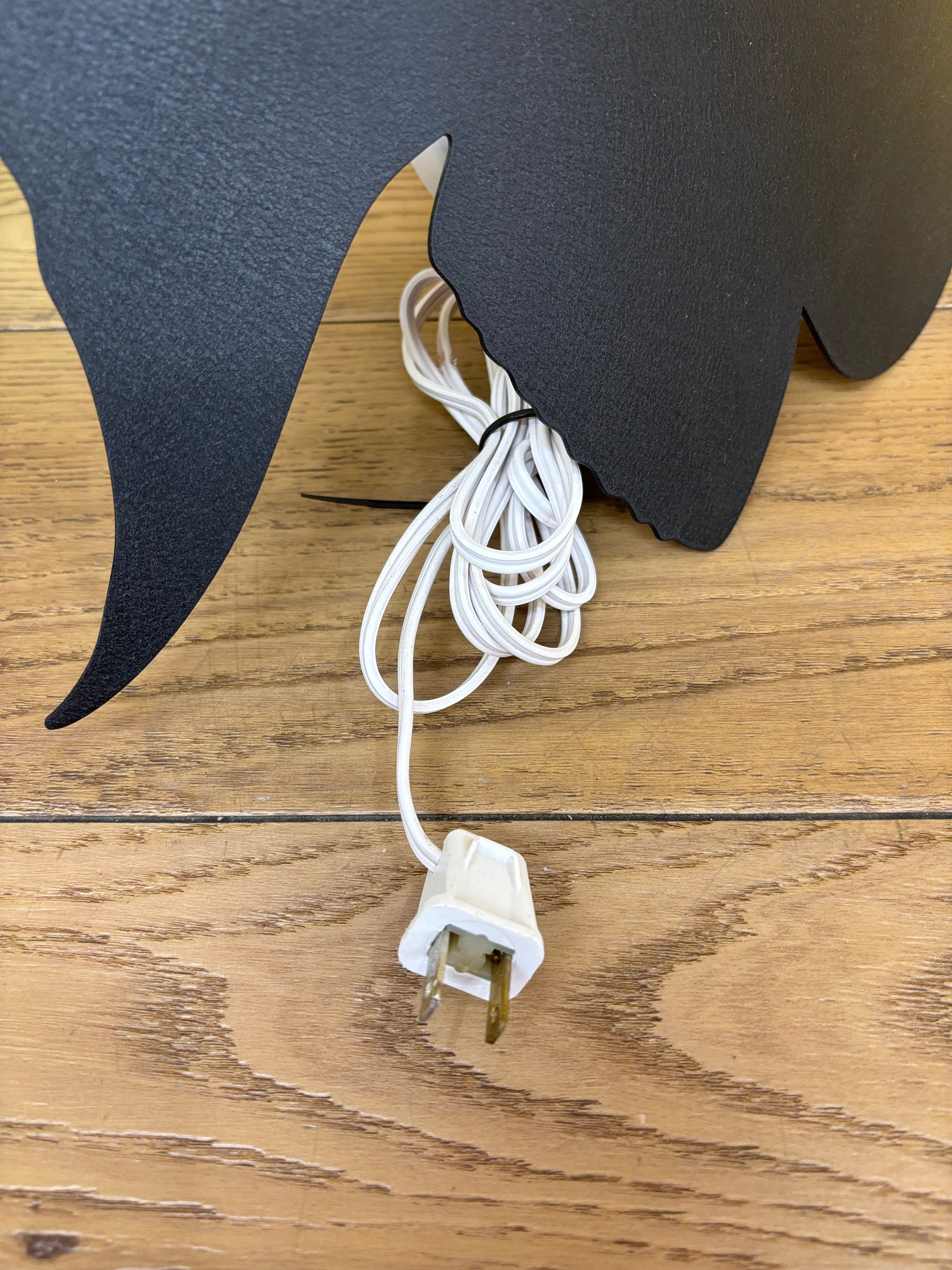 Metal Wall Fish Lamp