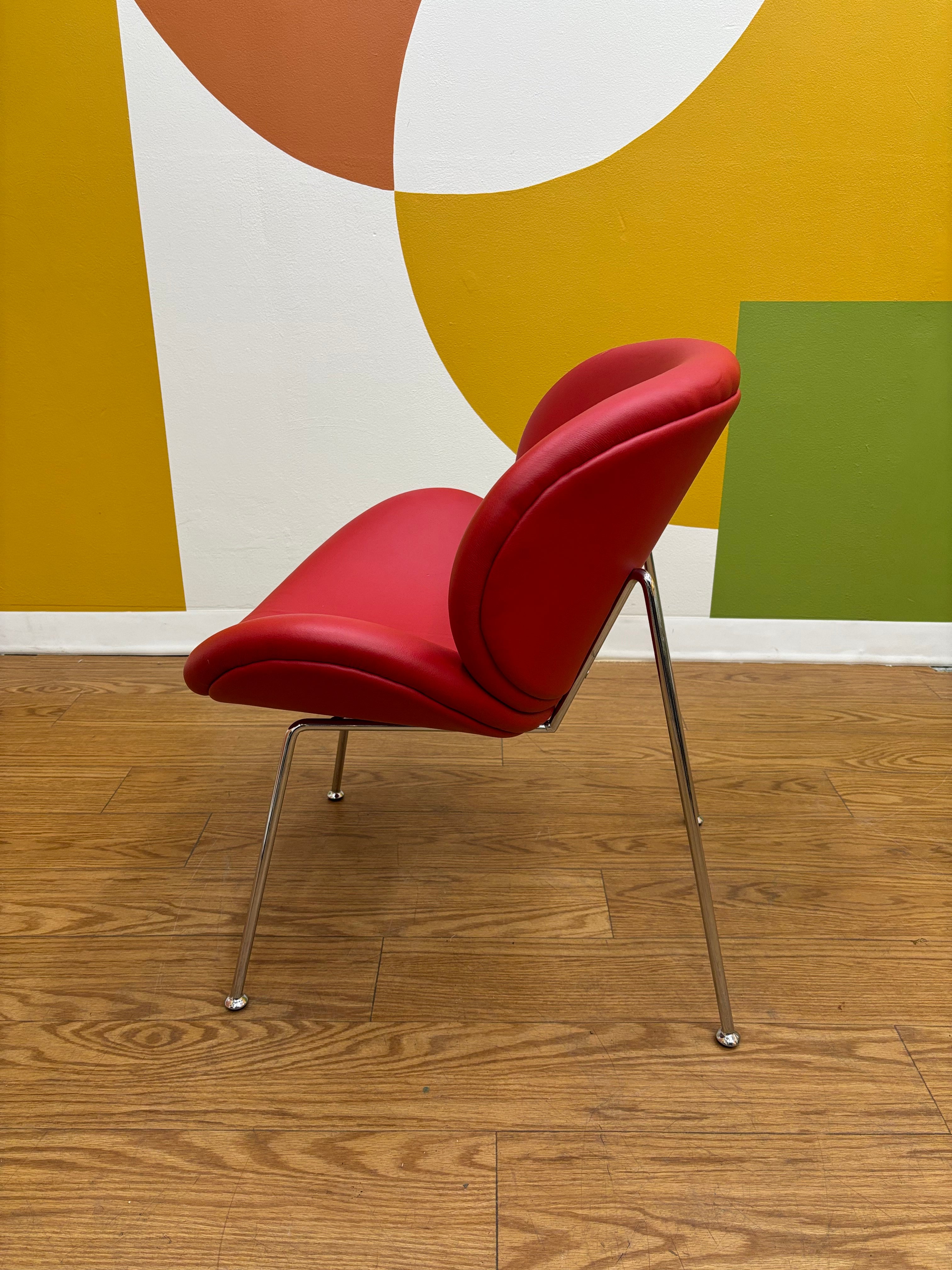 Red Lounge Chair