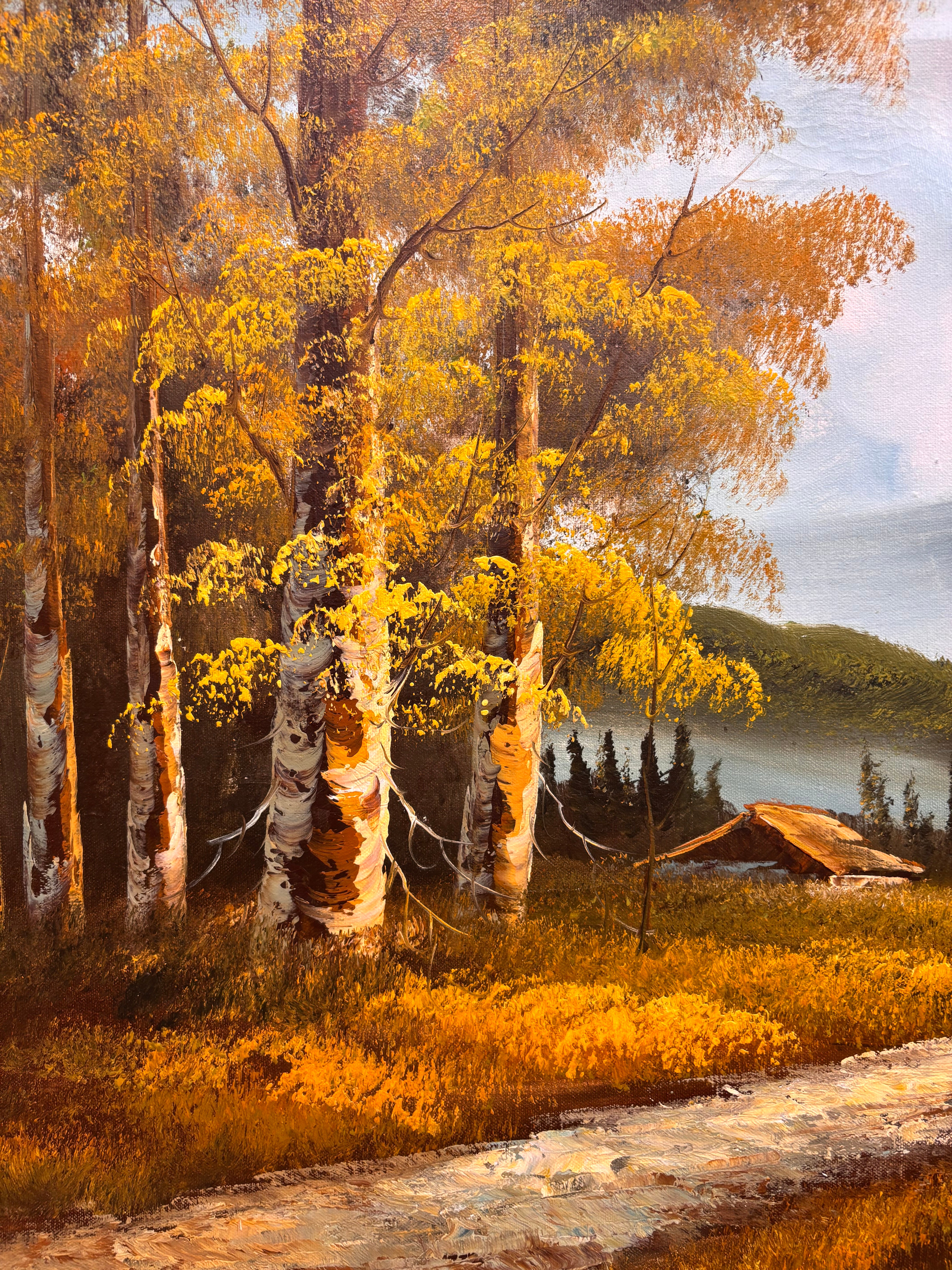 Large Framed Canvas Art