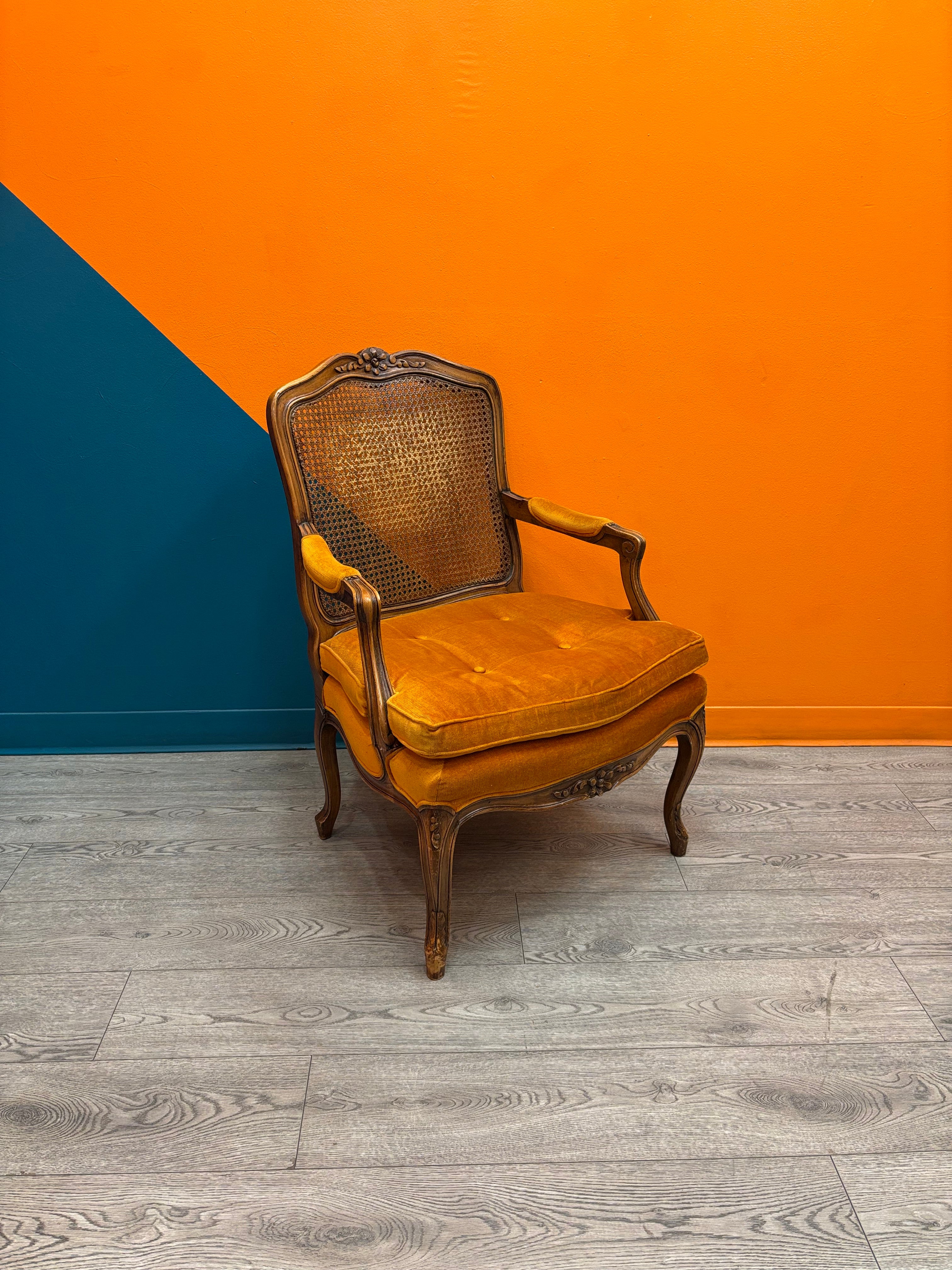 Orange Armchair