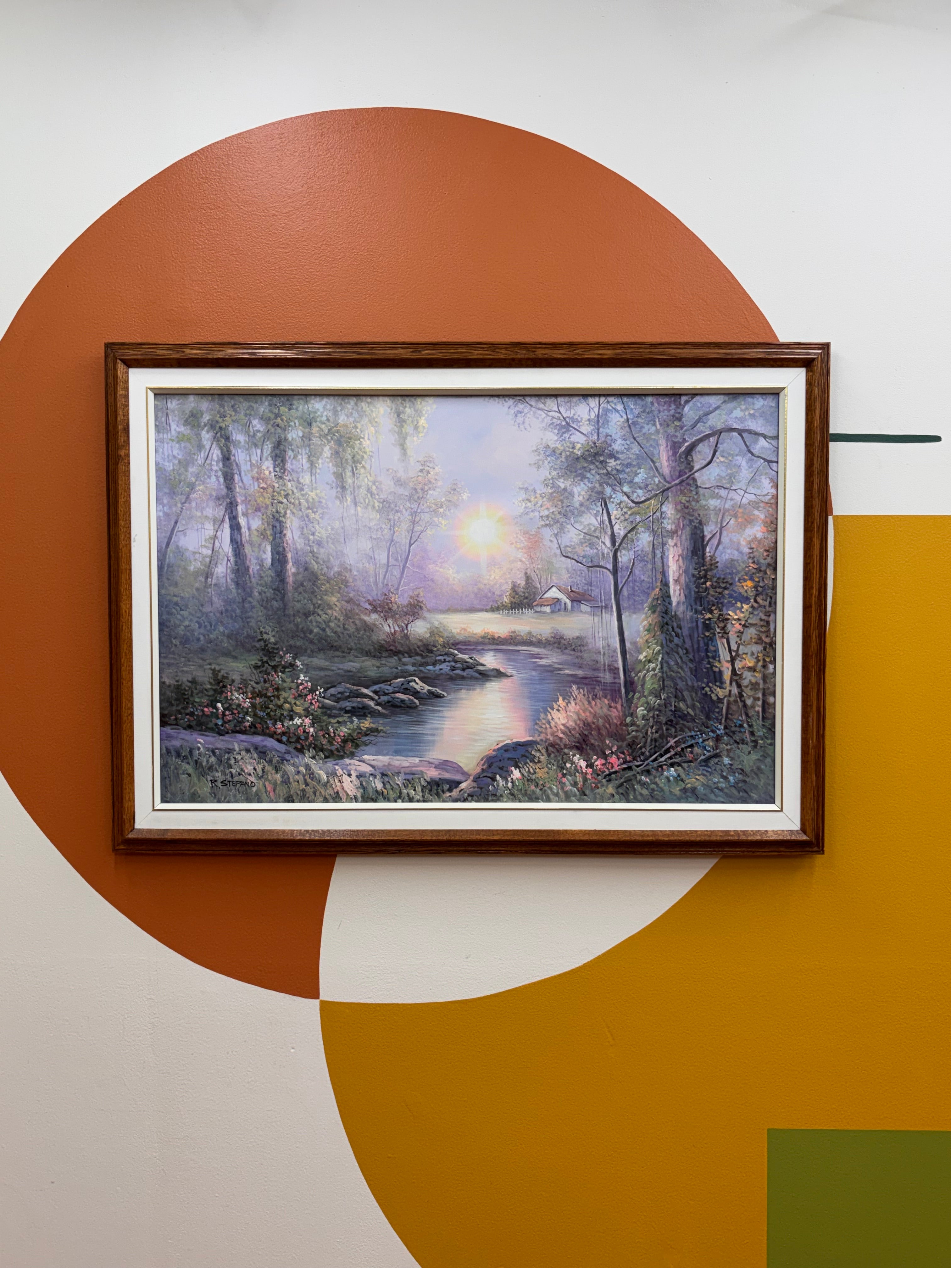 Large Framed Painting
