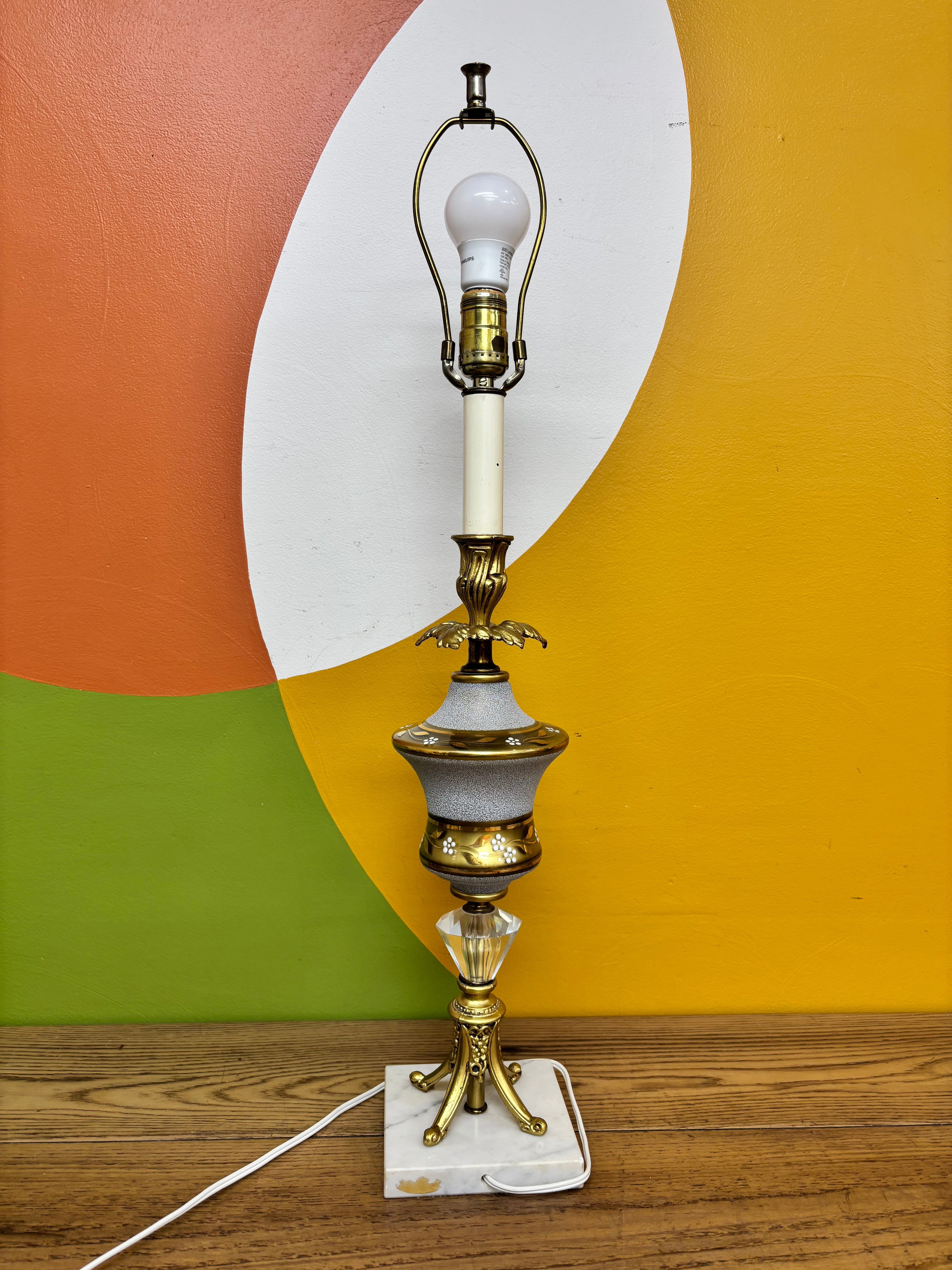 Marble Base Table Lamp