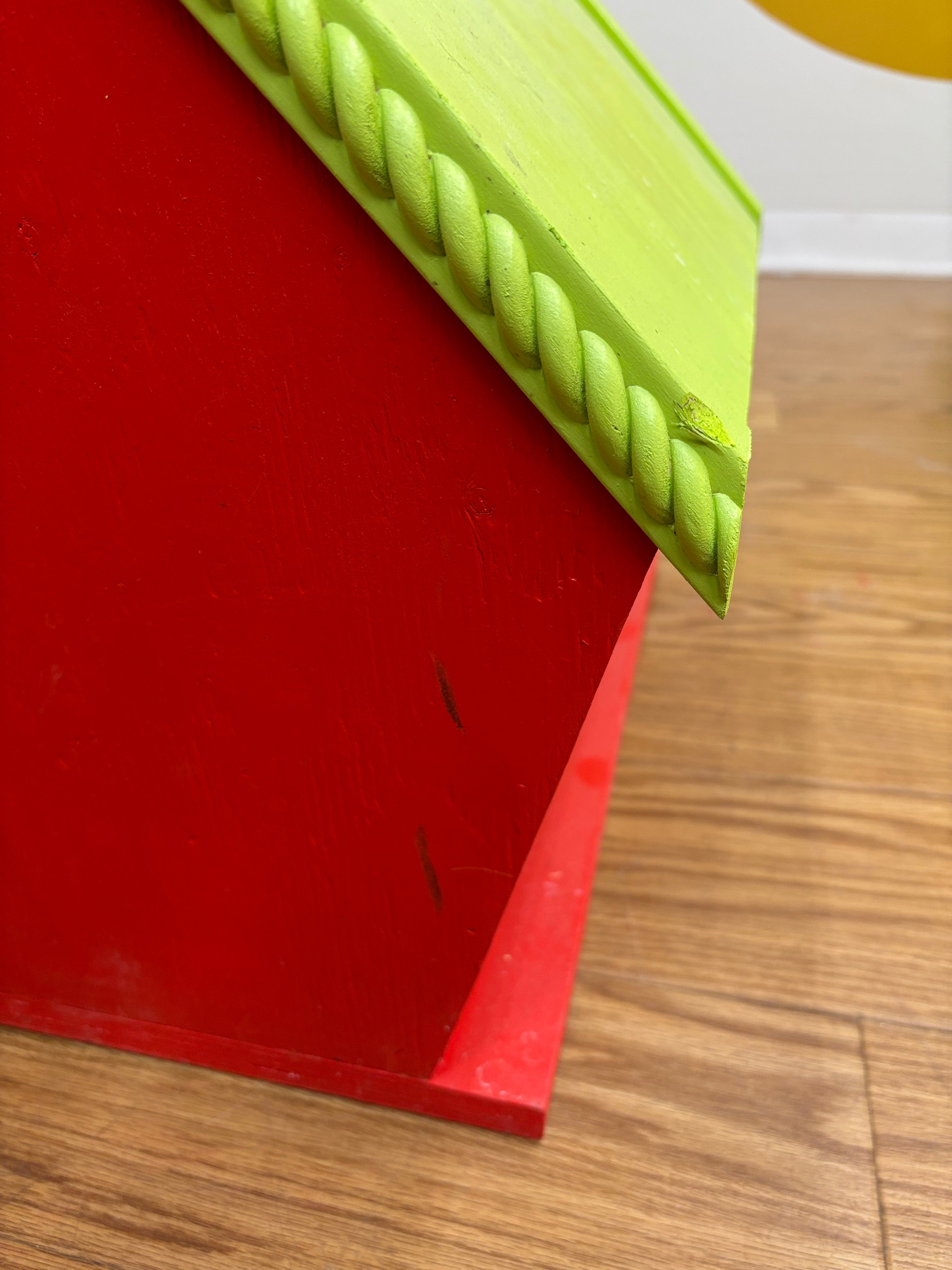 Large Red Bird House