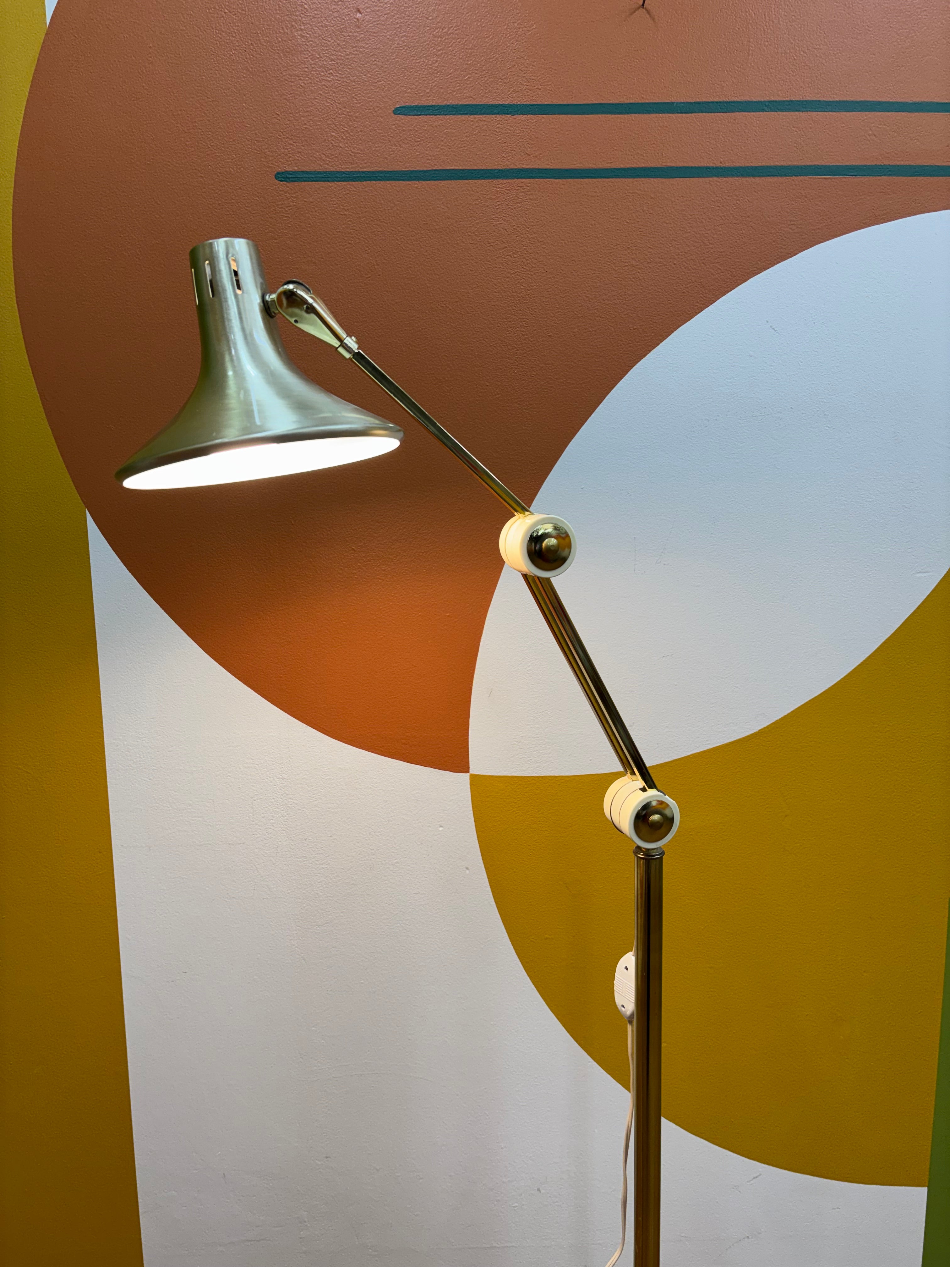 Brass Floor Lamp