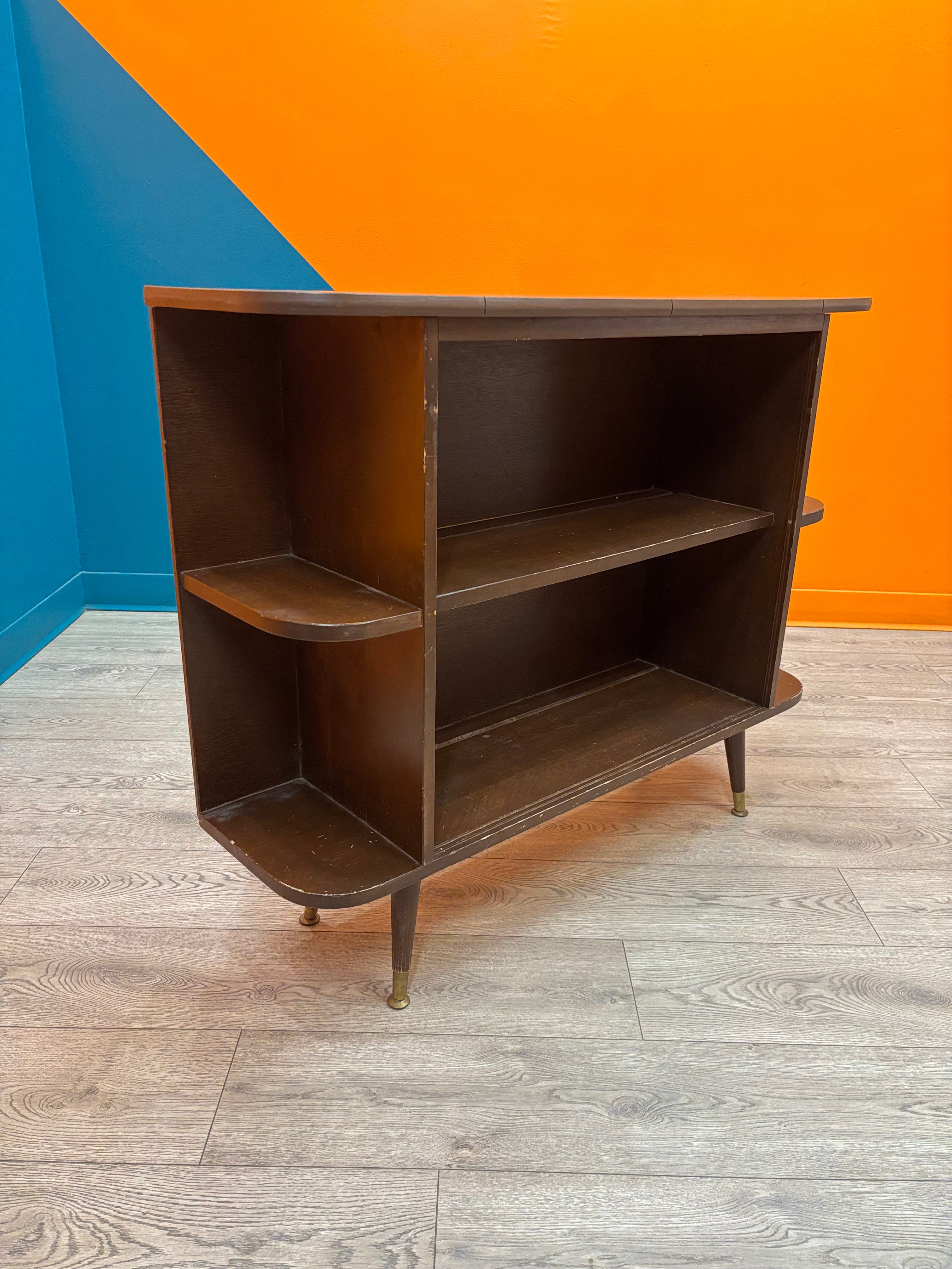 Wood Display Cabinet