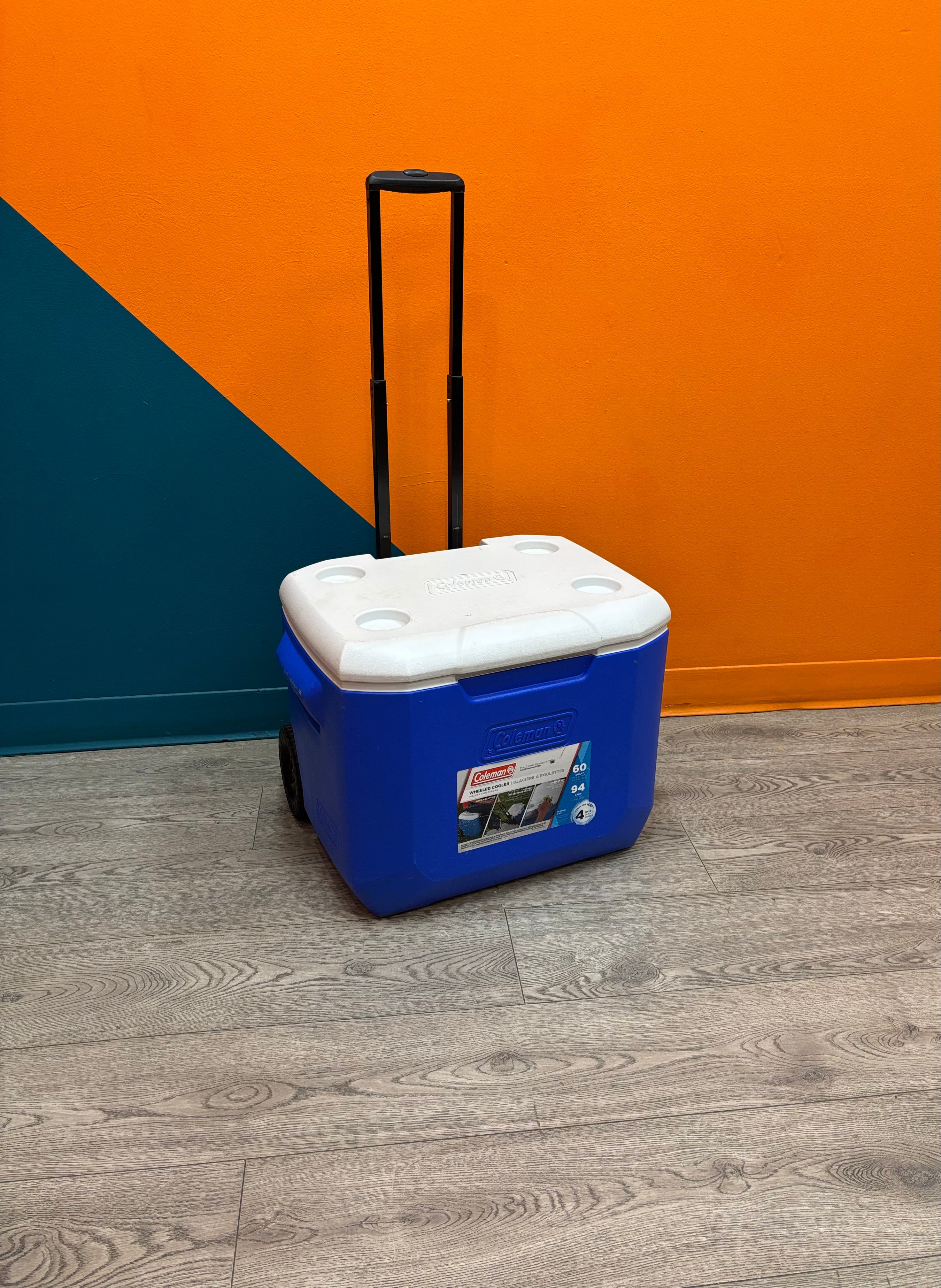 Coleman 60 Quart Wheeled Cooler