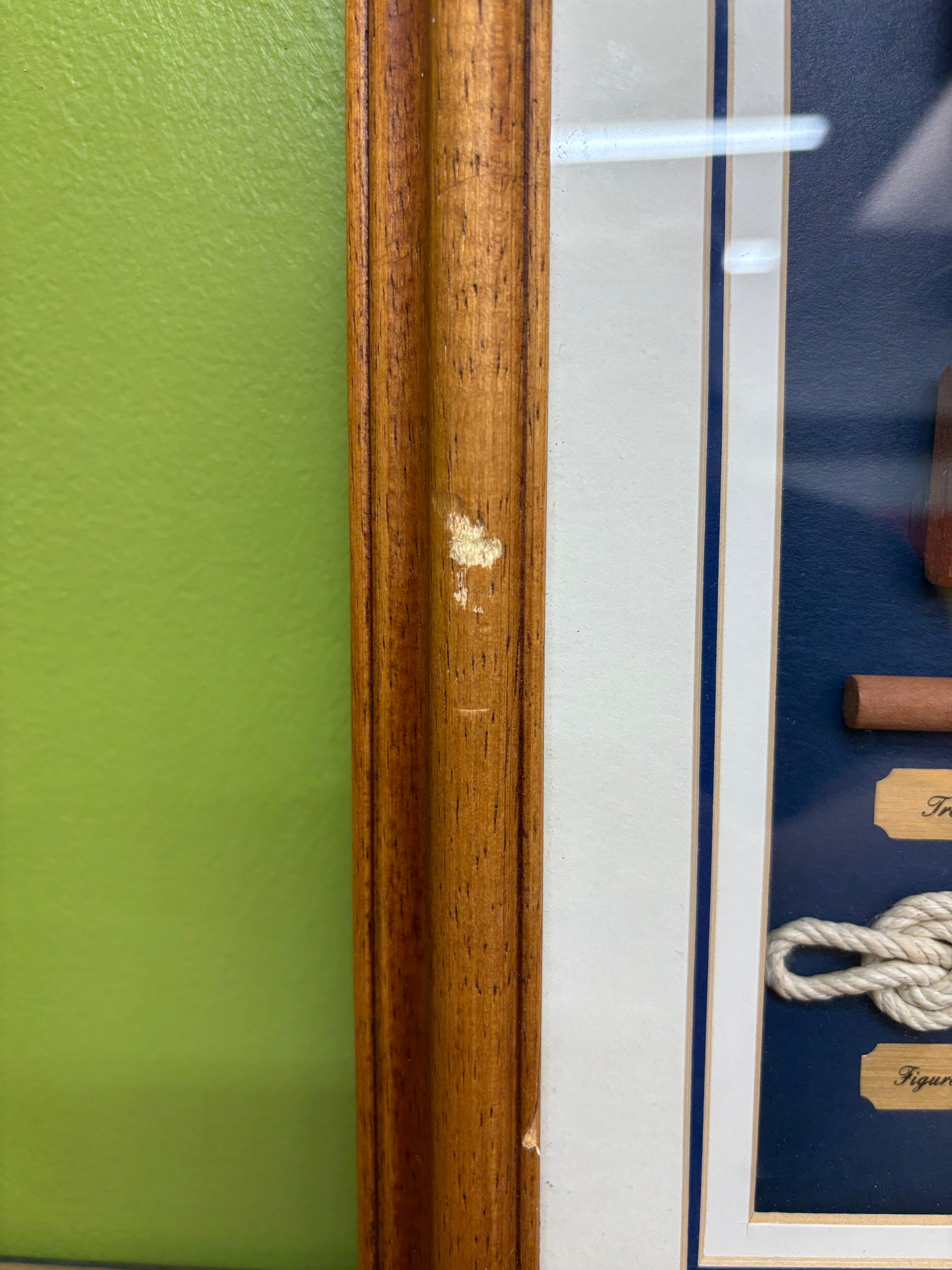 Framed Nautical Knot Art