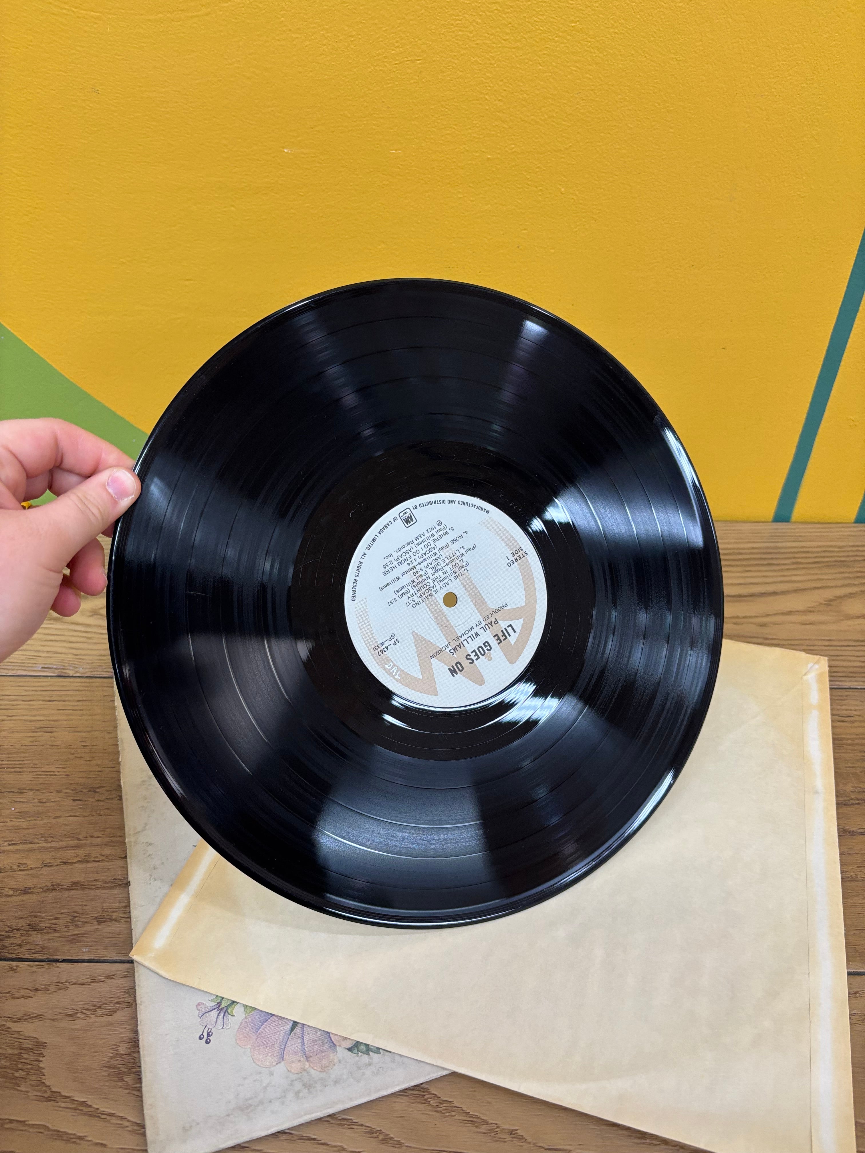 Paul Williams Vinyl – Life Goes On