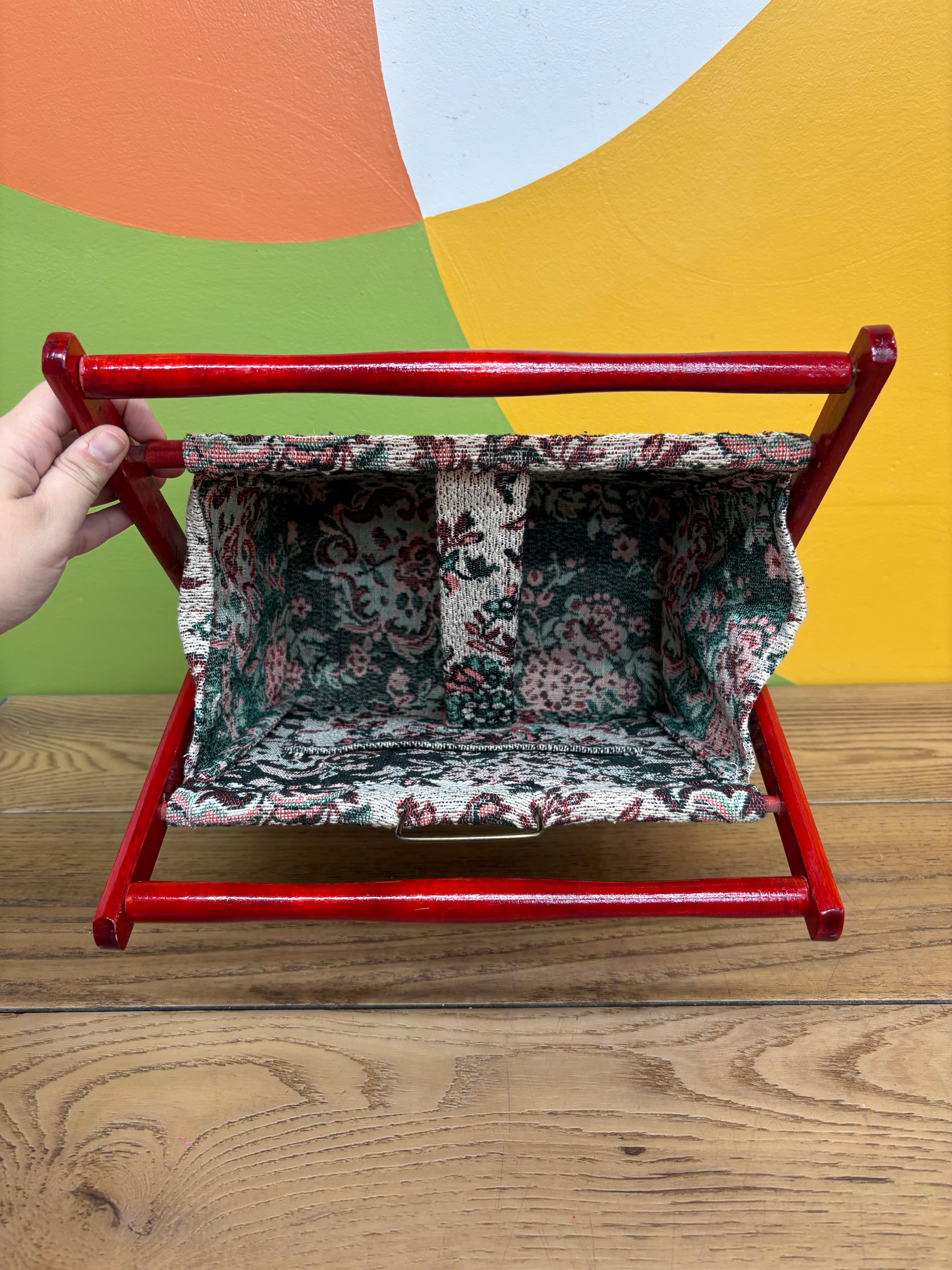 Folding Sewing Basket