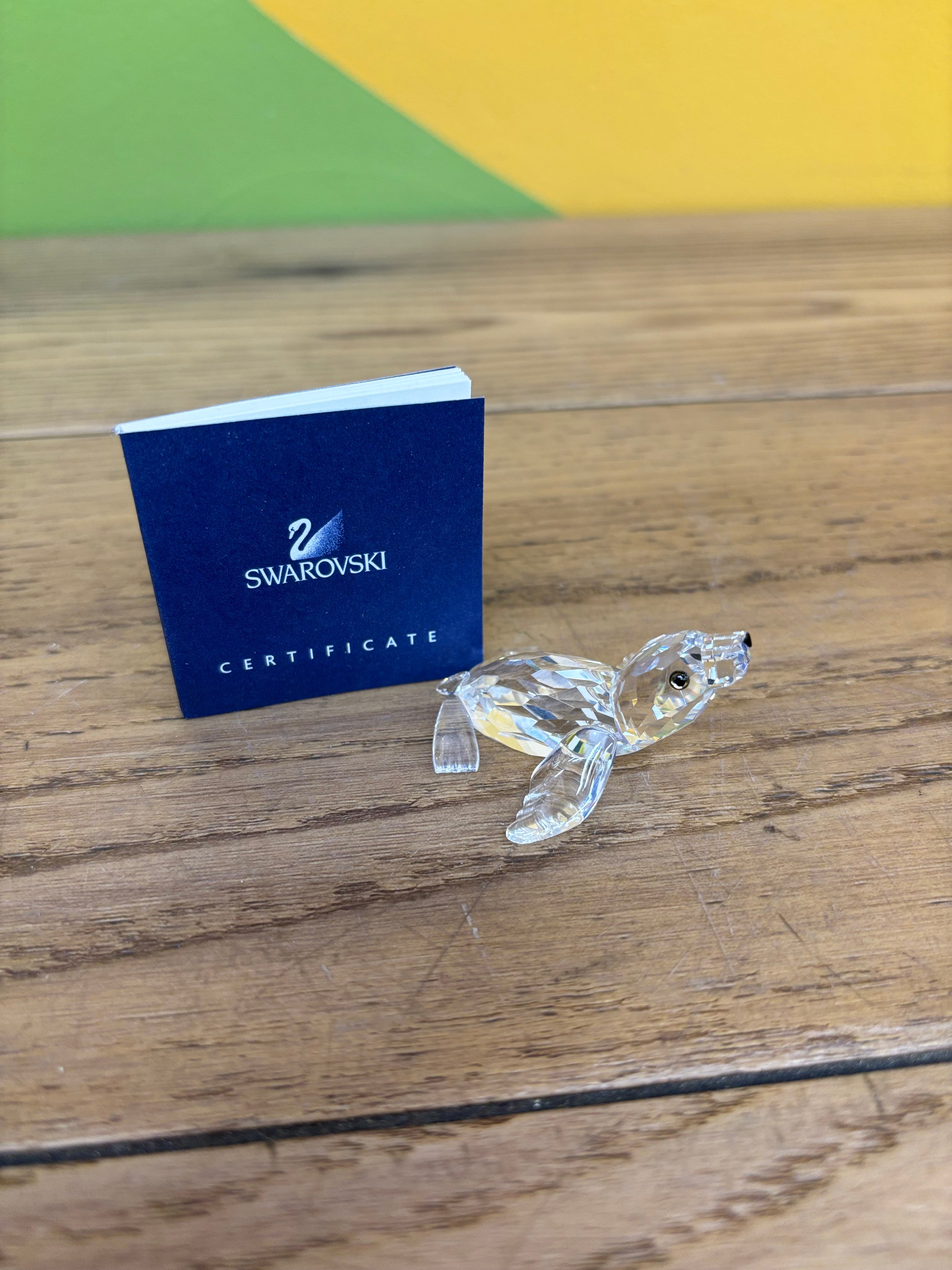 Swarovski Sea Lion Figurine