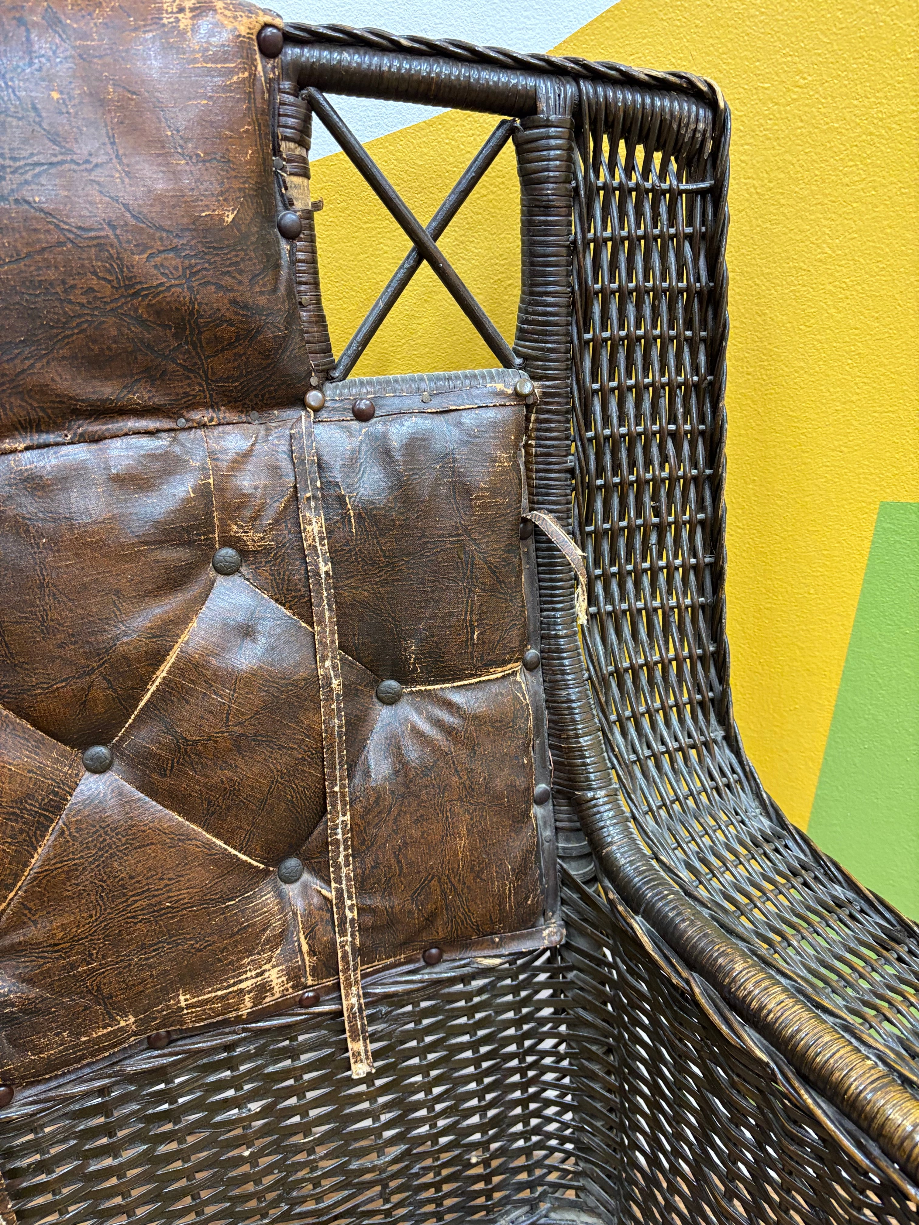 Dark Brown Armchair