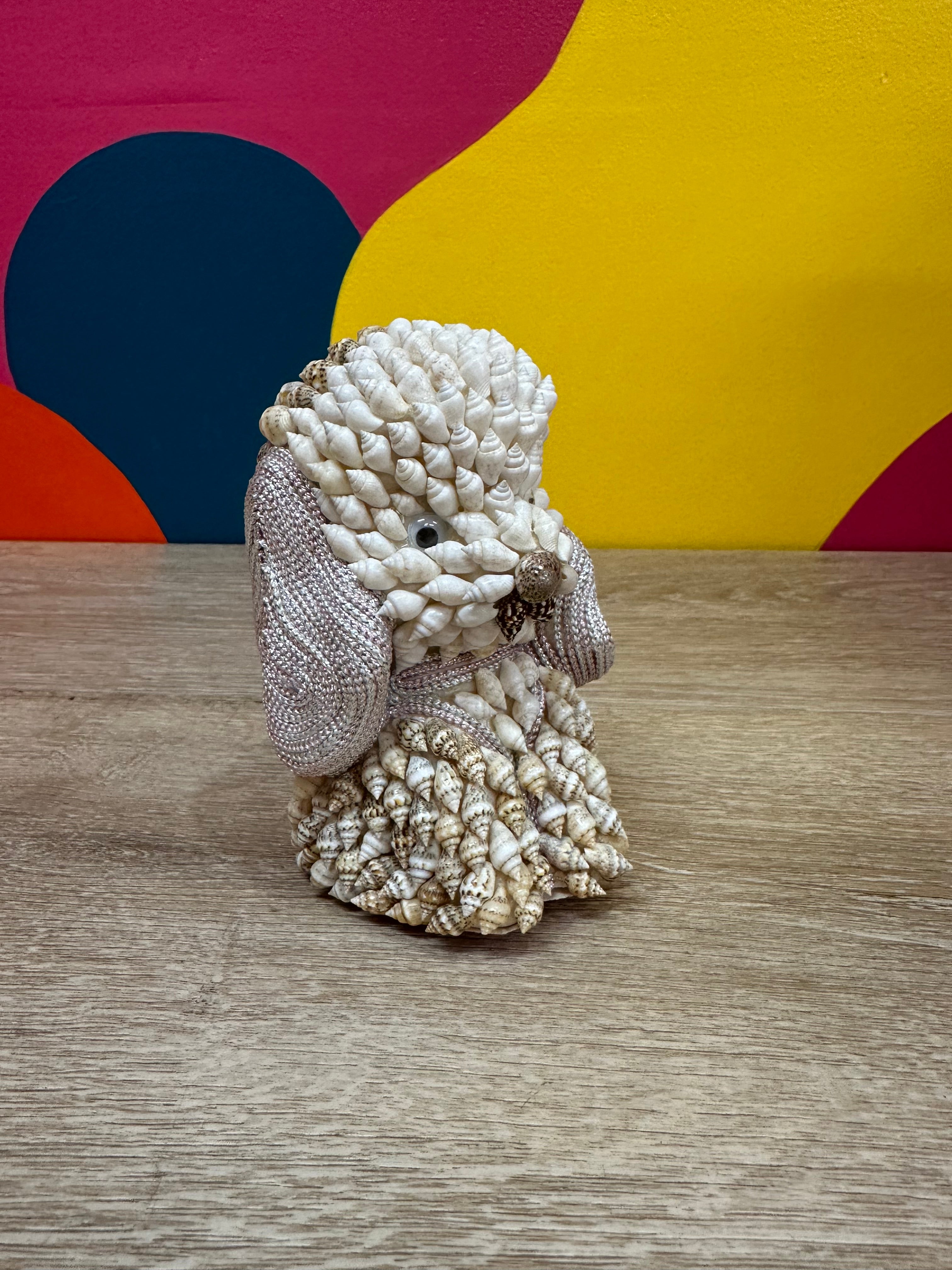 Seashell Dog Figurine