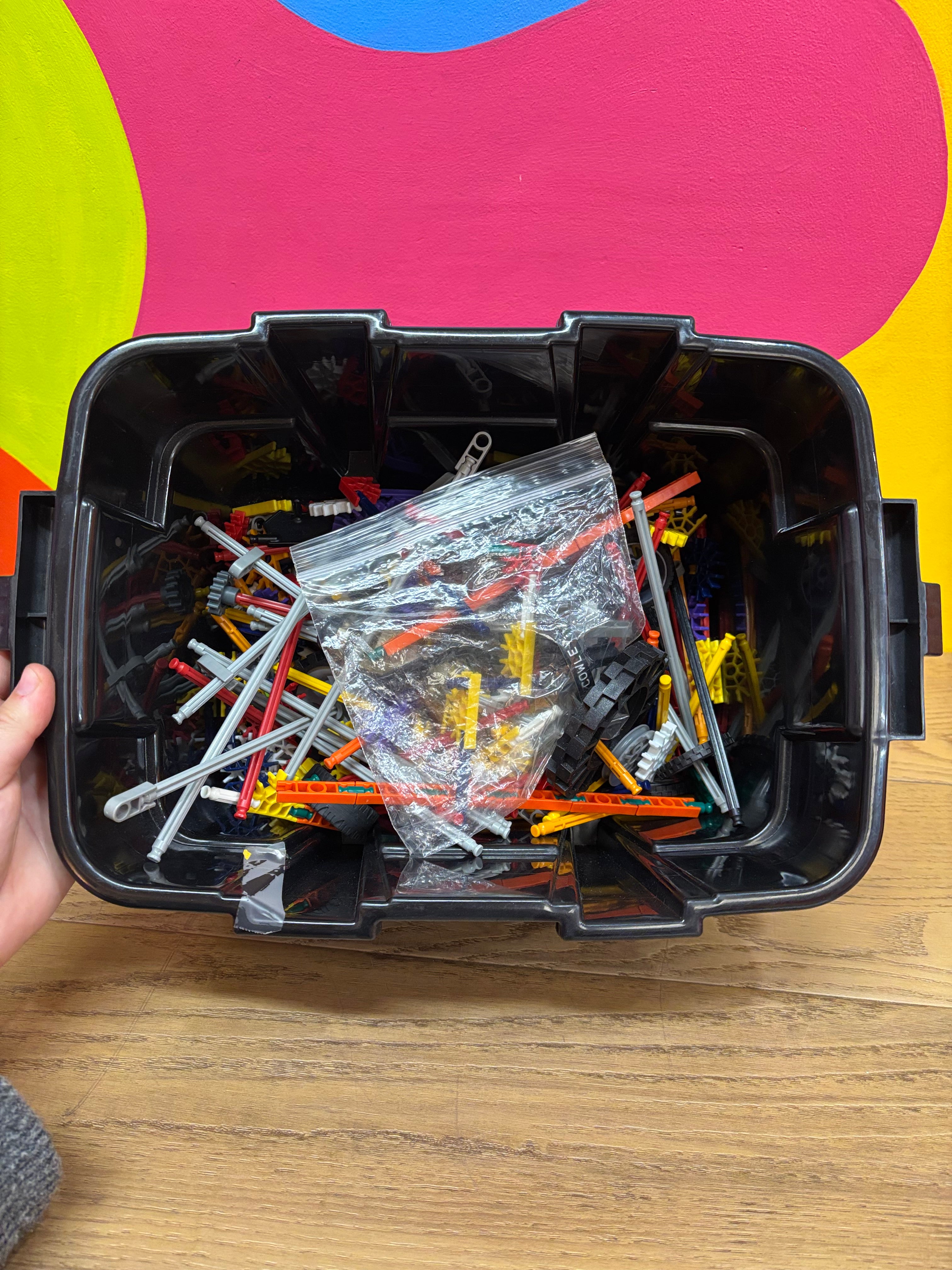 Small Tote of K'nex