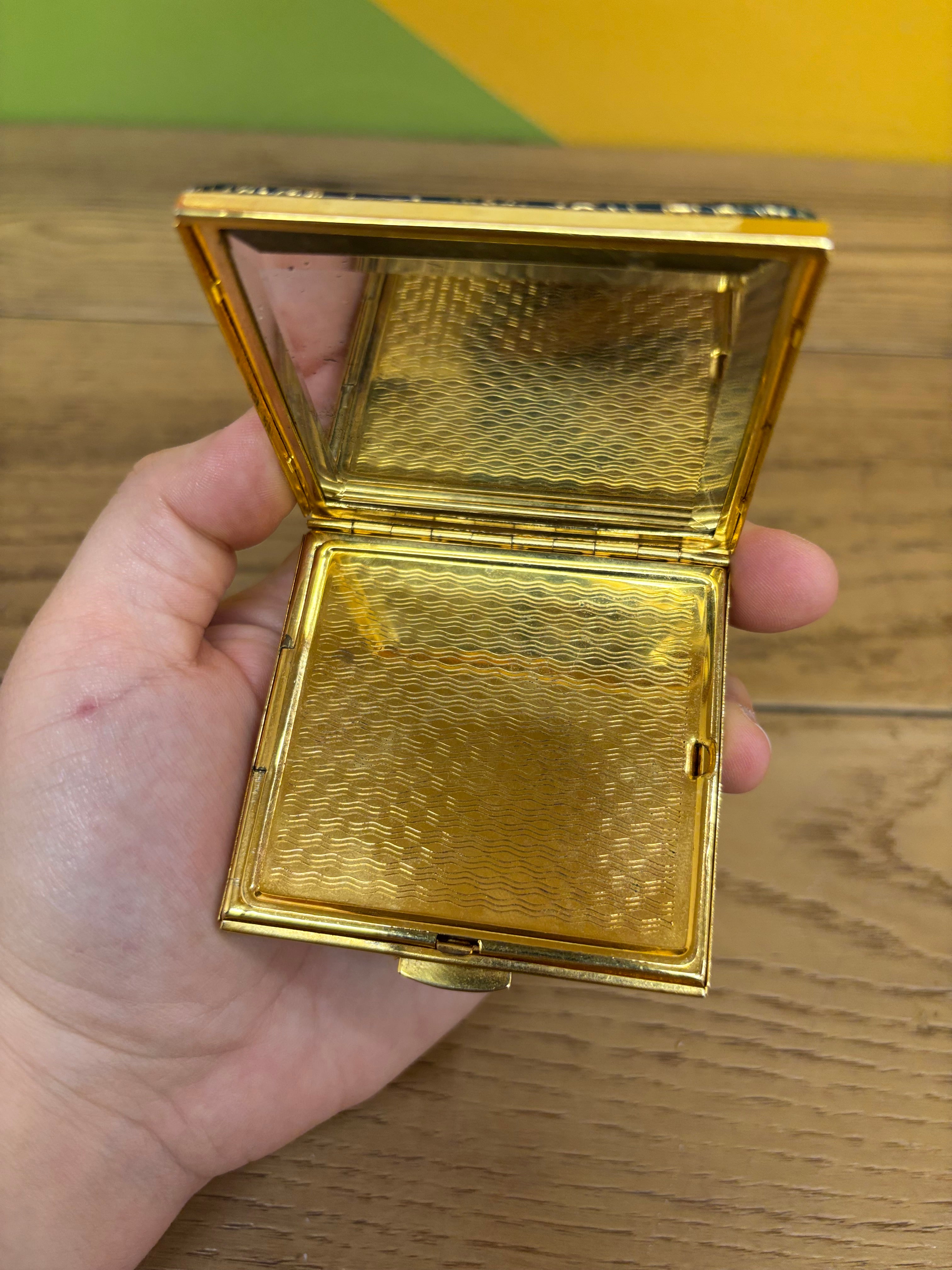 Green Gold Plated Compact
