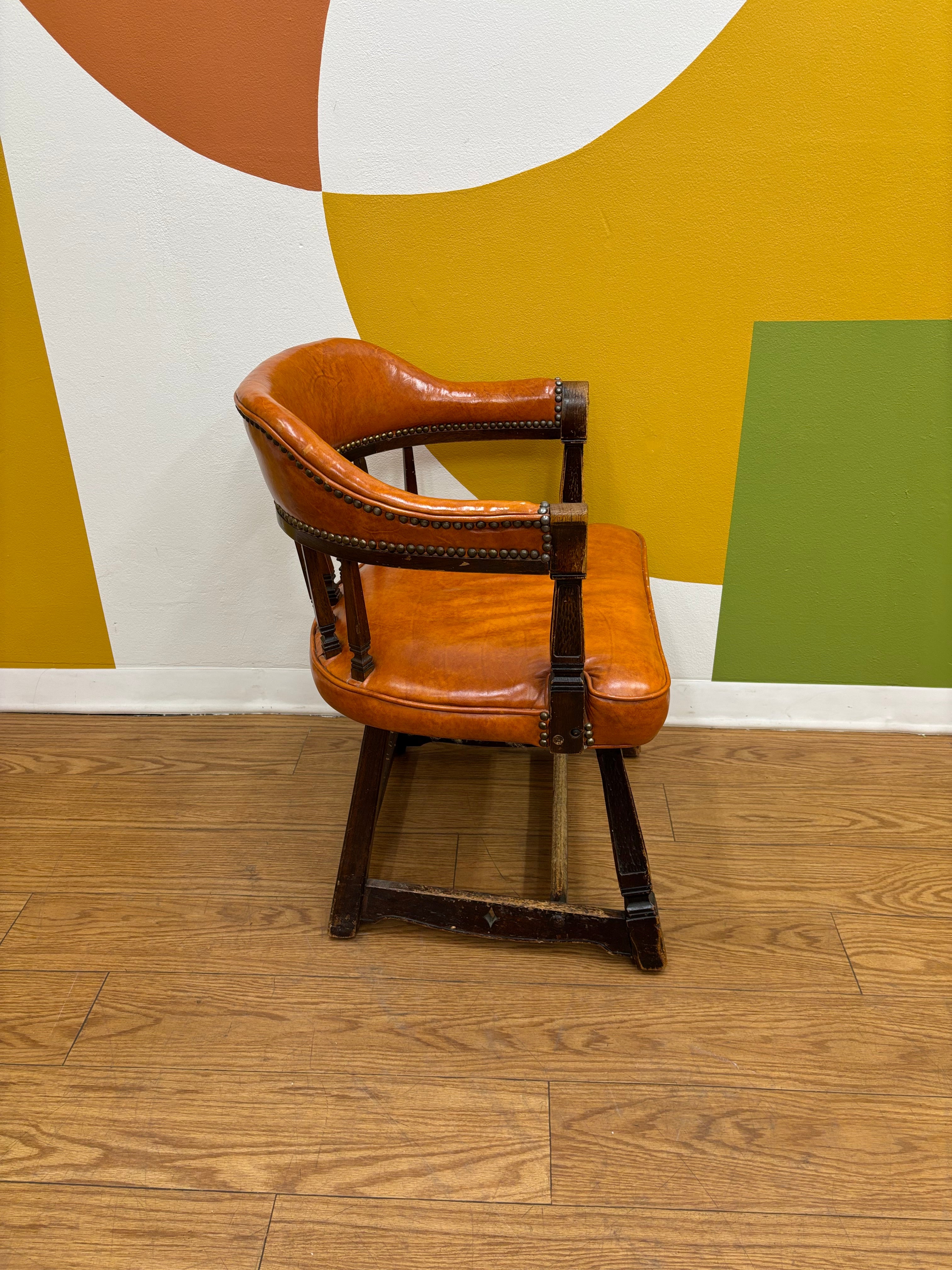 Orange Accent Chair