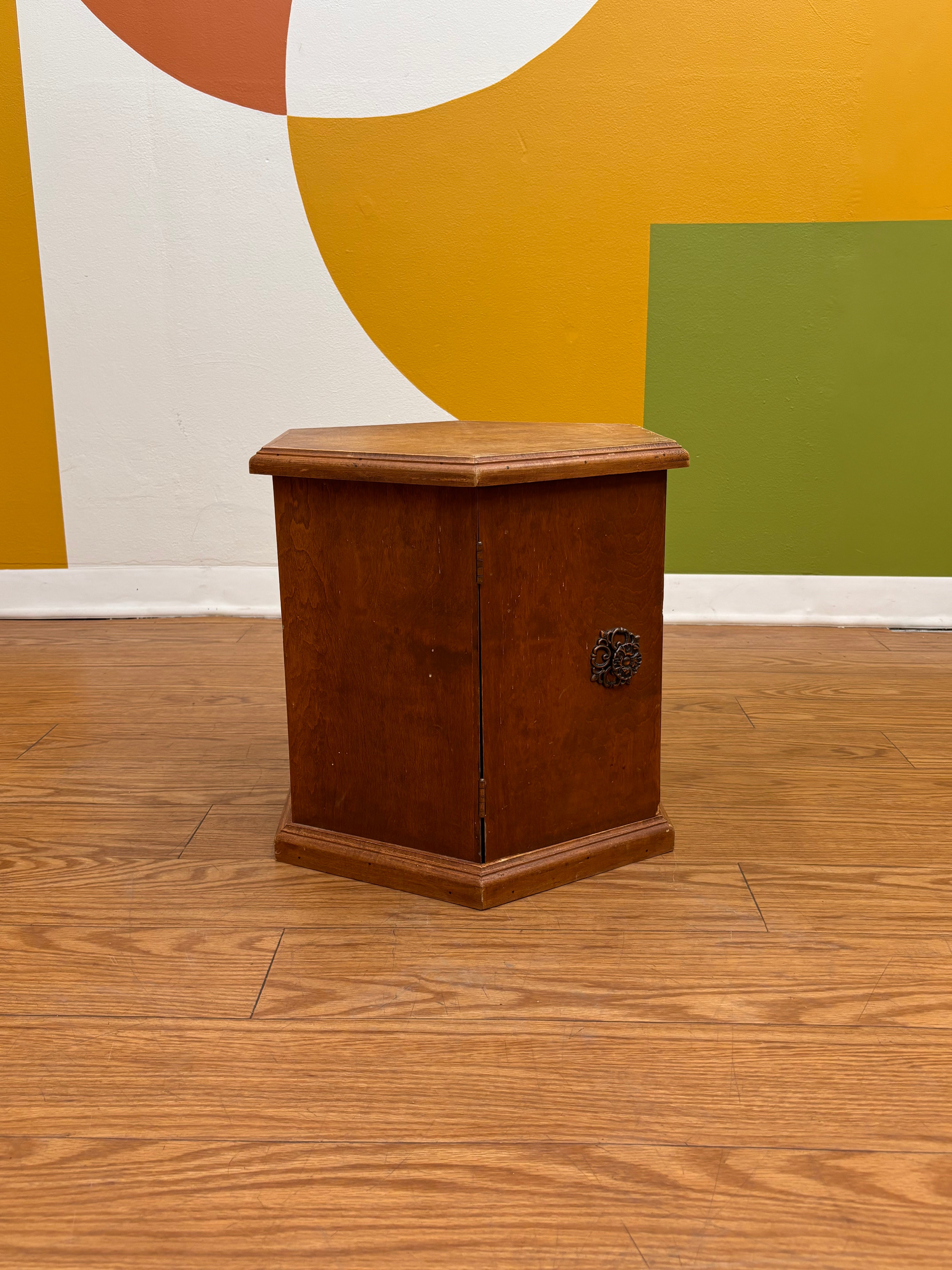Hexagon End Table #2