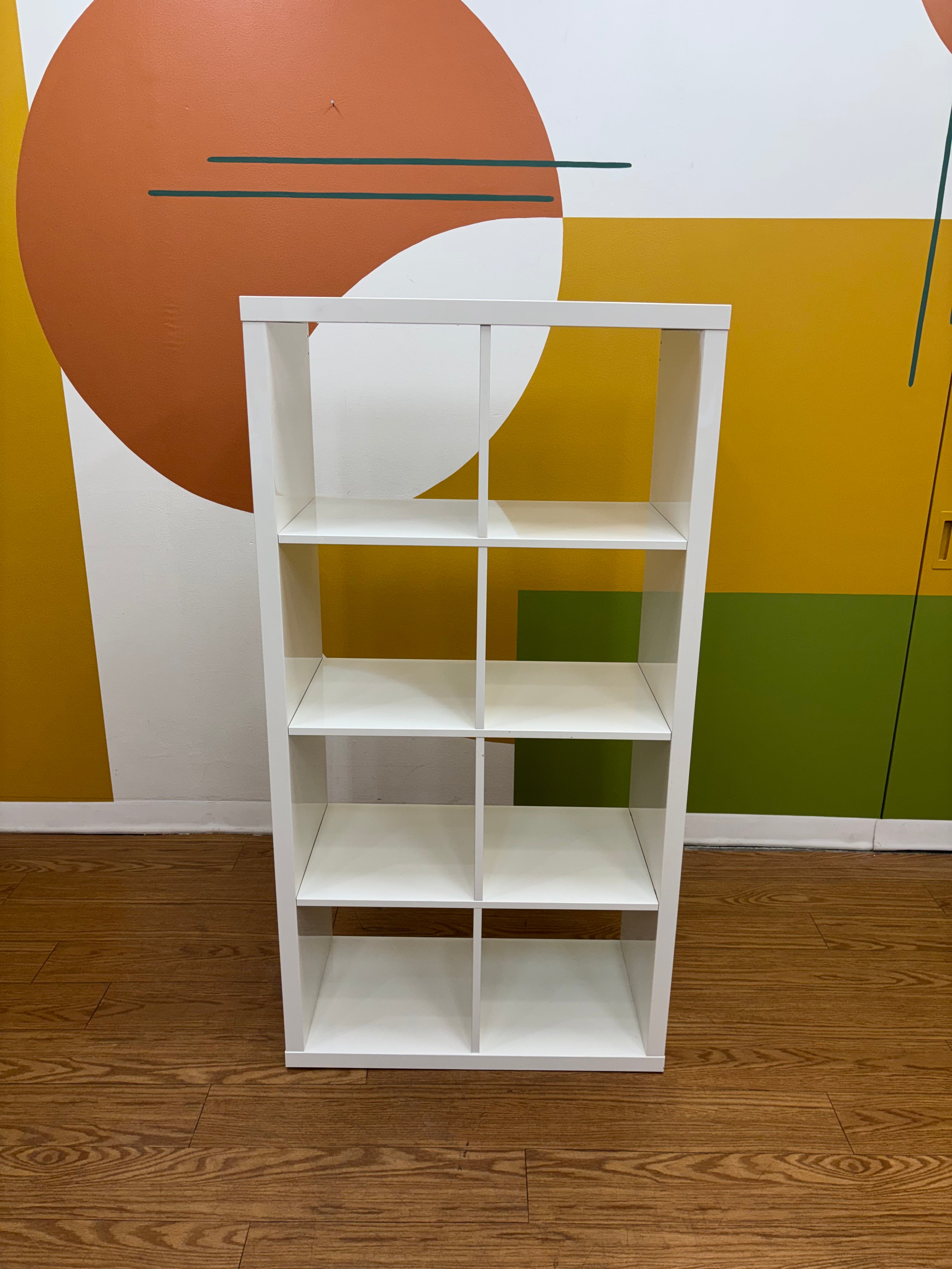 8 Cube Shelf - White