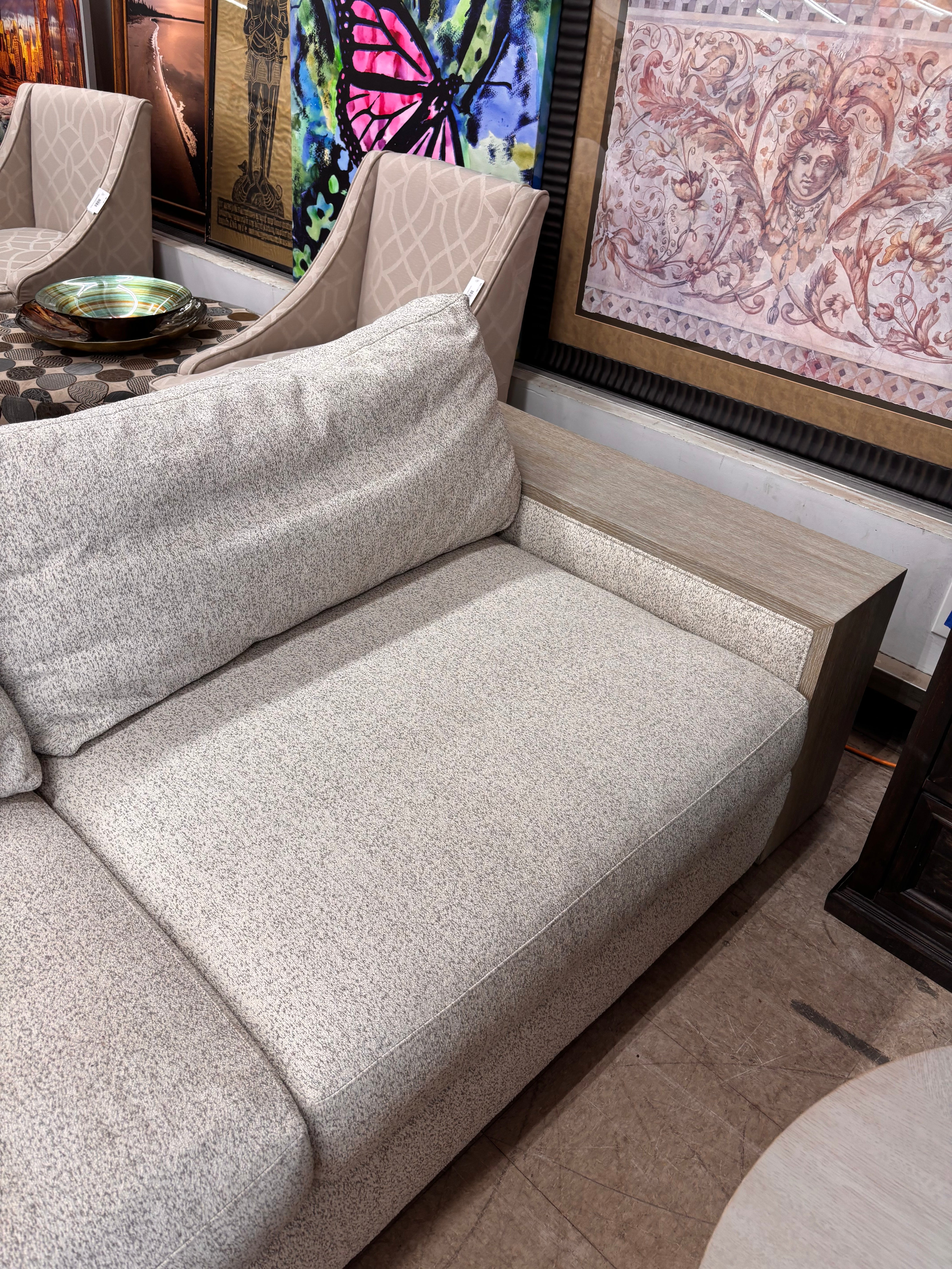 Grey Fabric Sofa