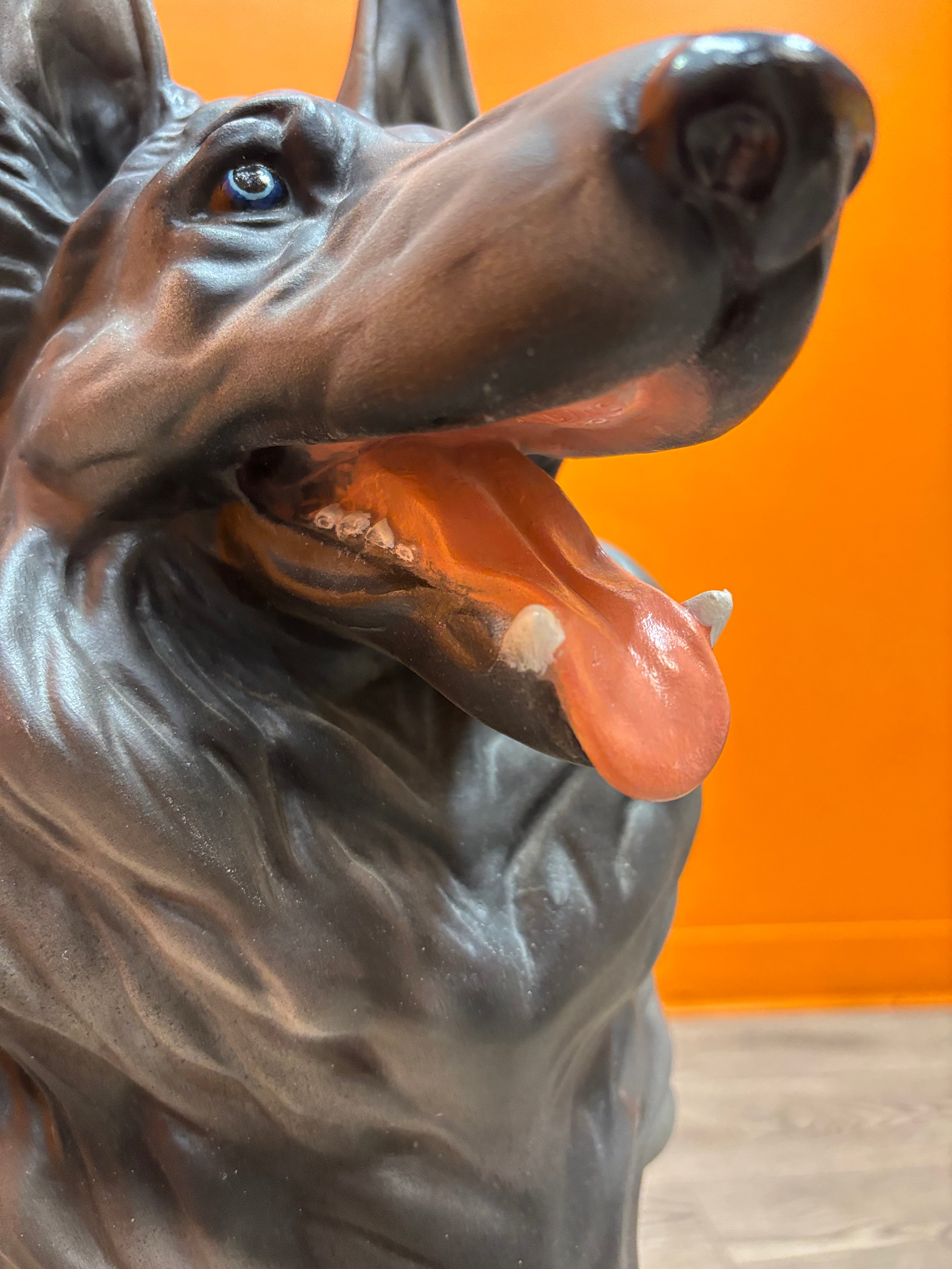 Ceramic Dog Statue