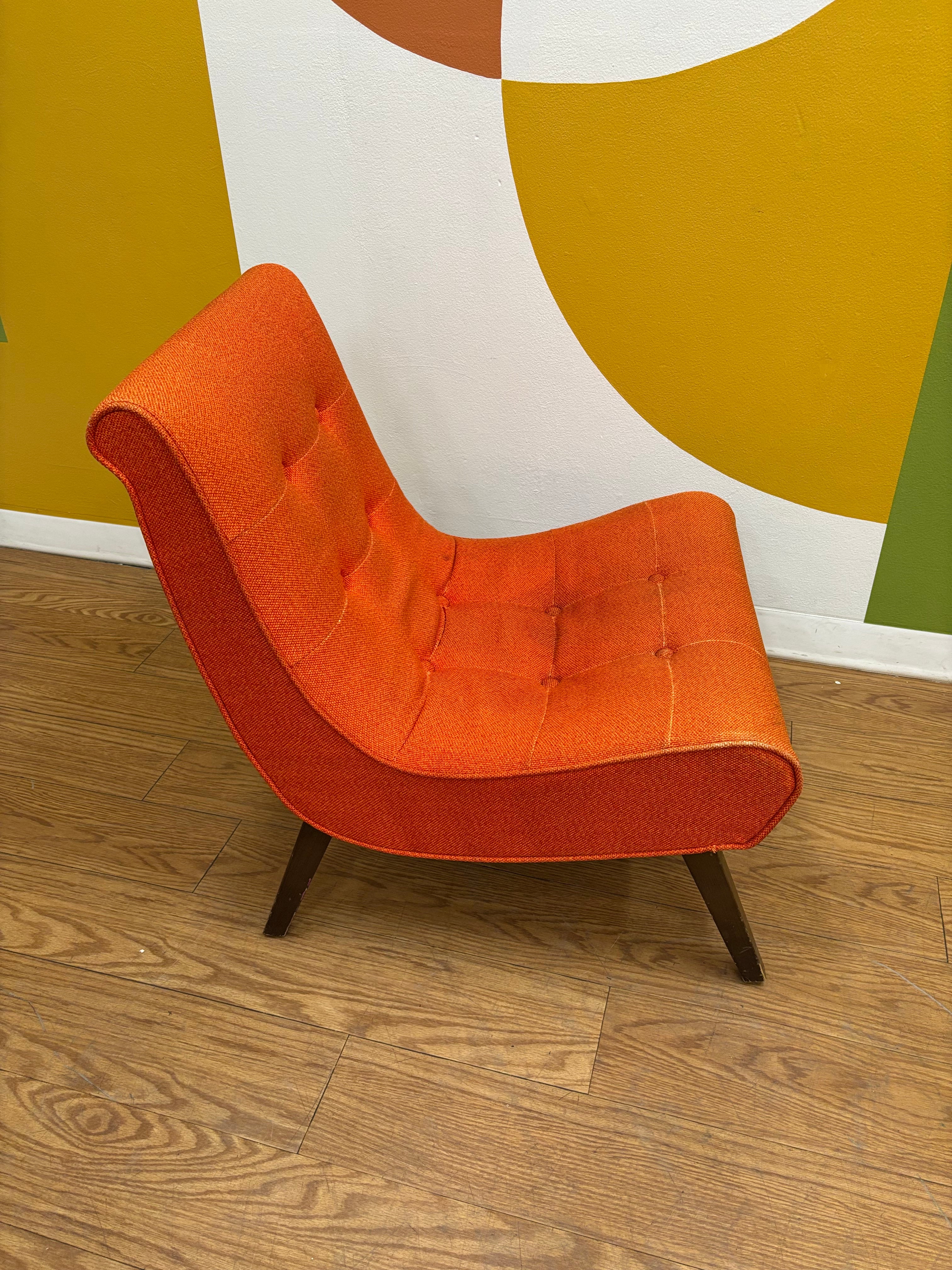 Orange Accent Chair