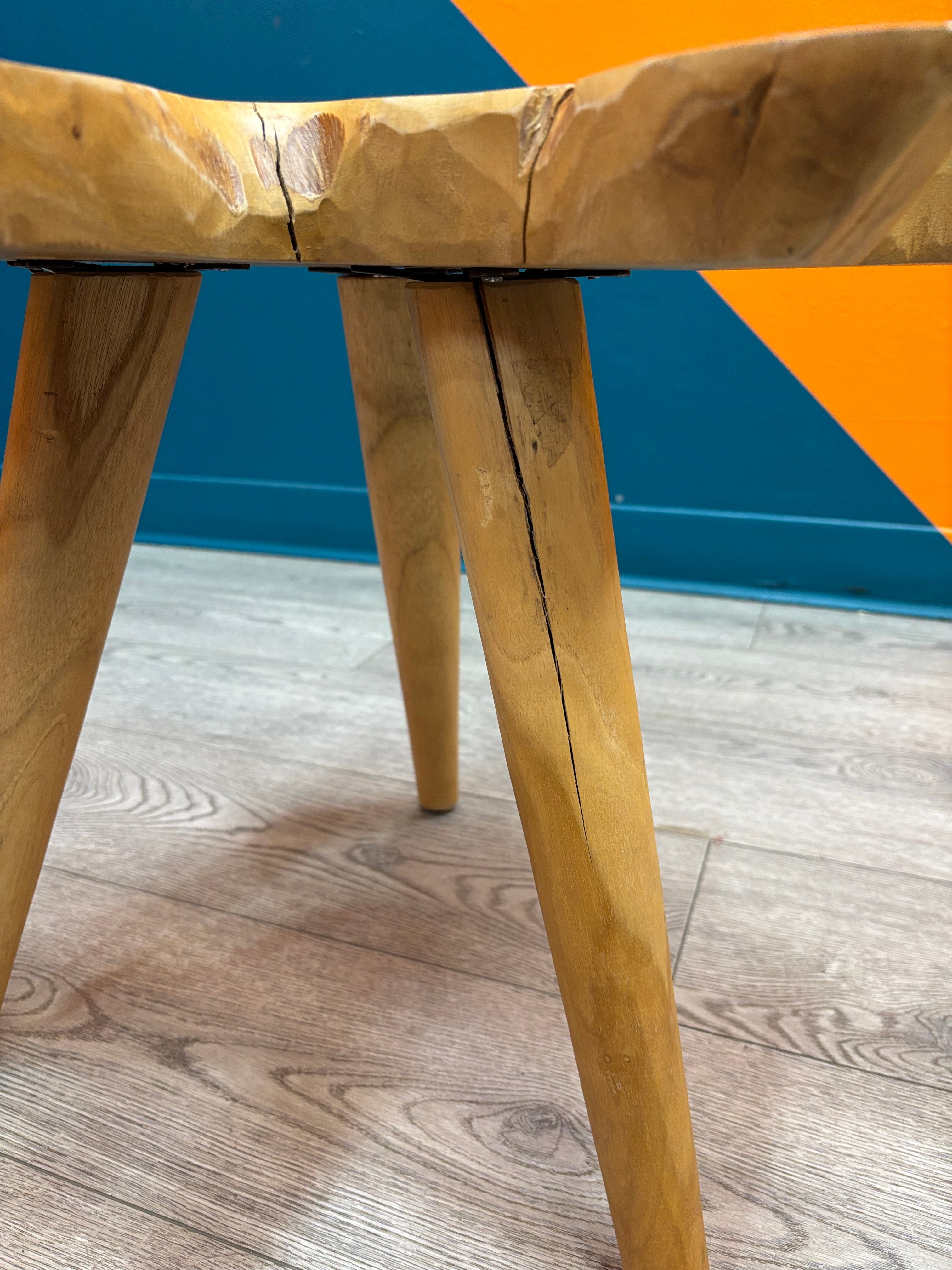 Wood Side Table