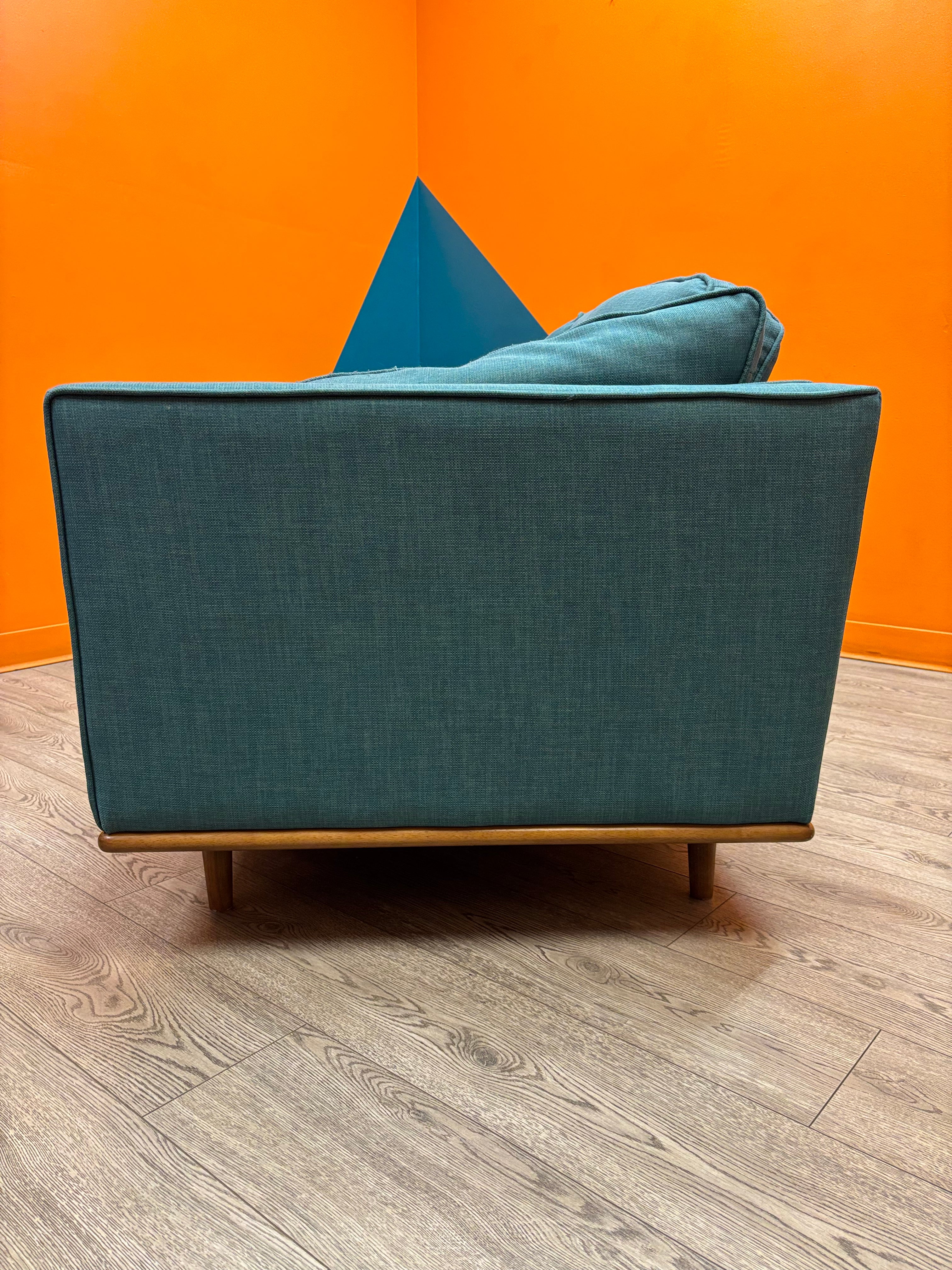 Teal Sofa