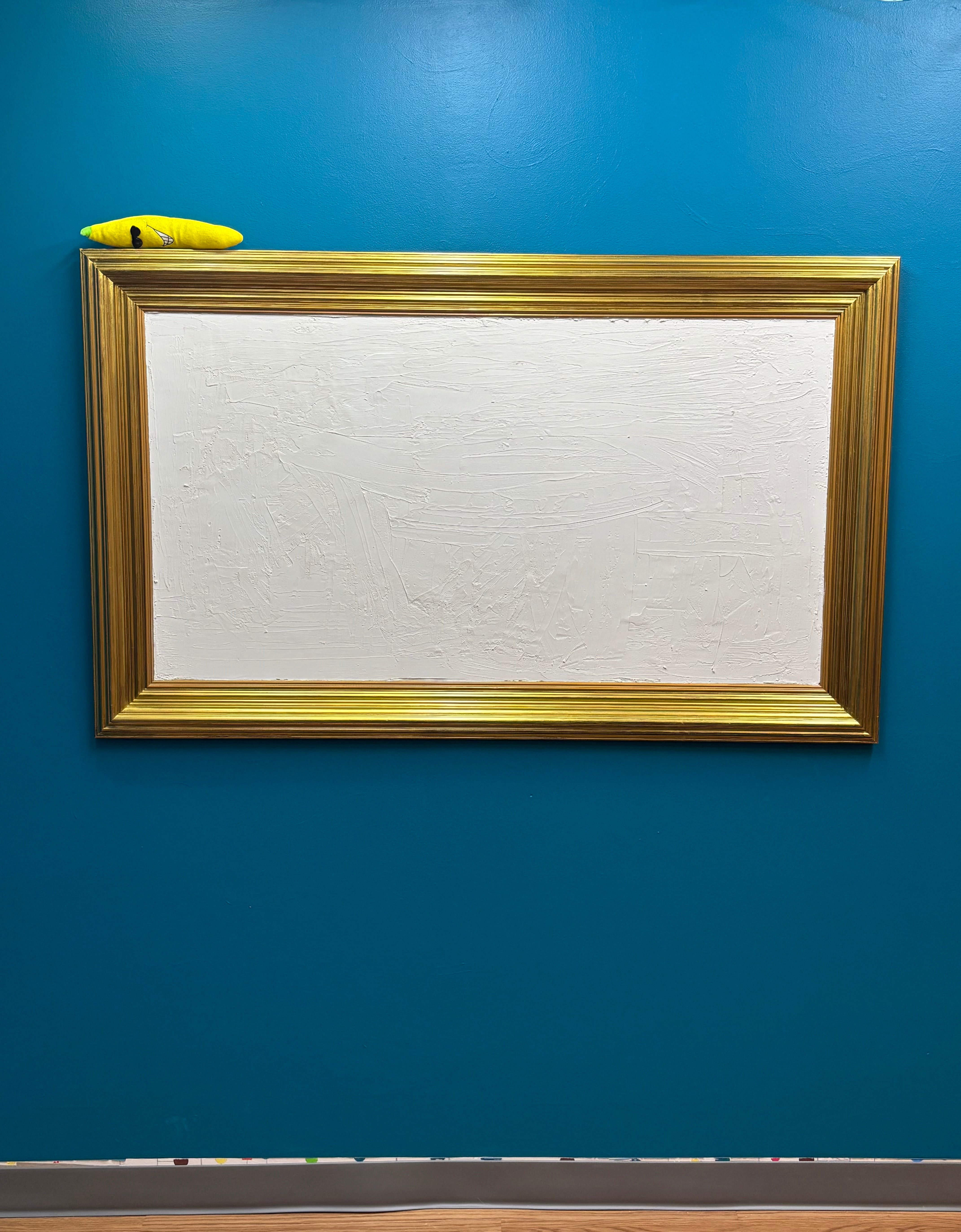 Gold Framed Textured Art