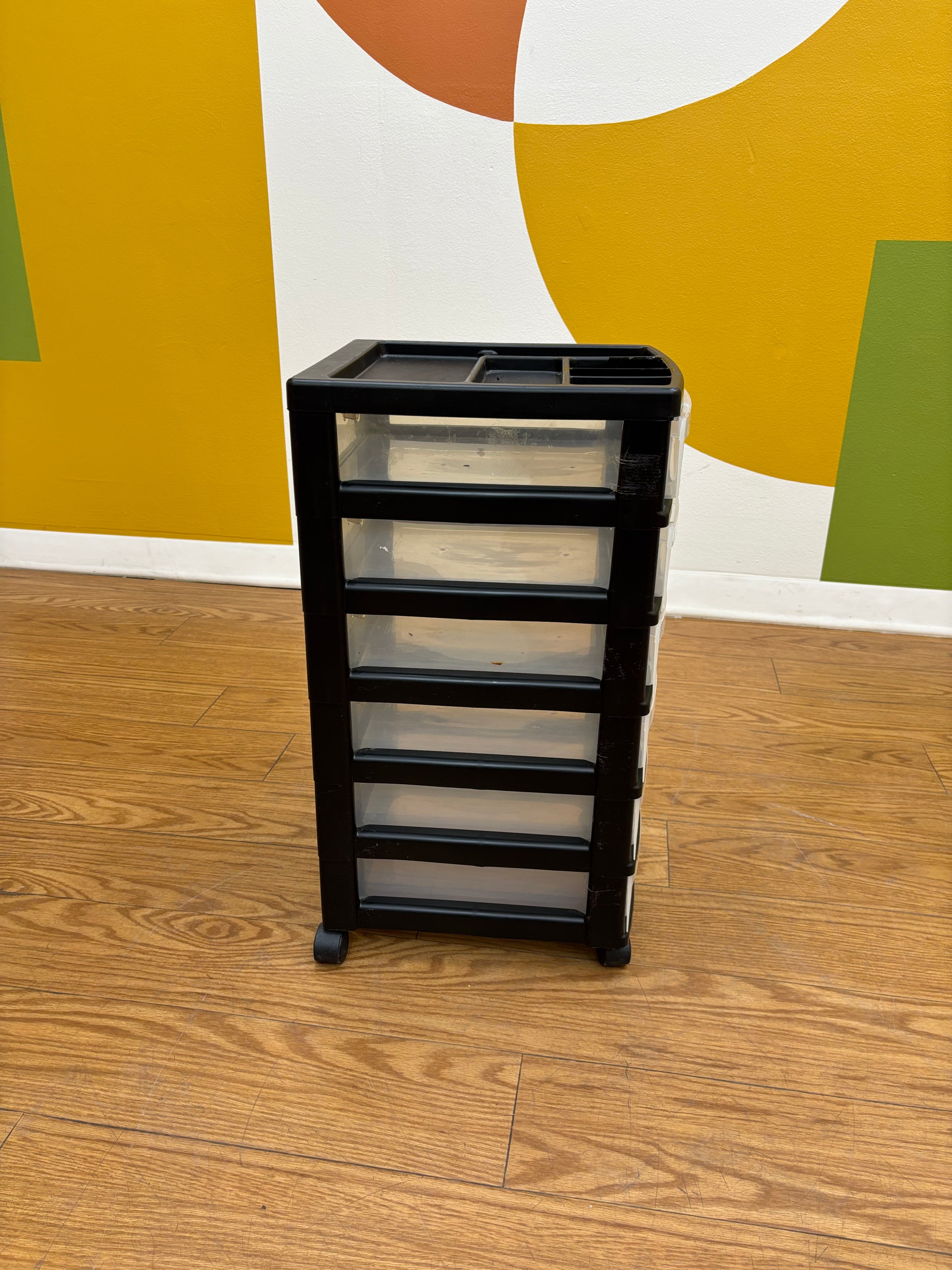 6 Drawer Rolling Cart (2 available)