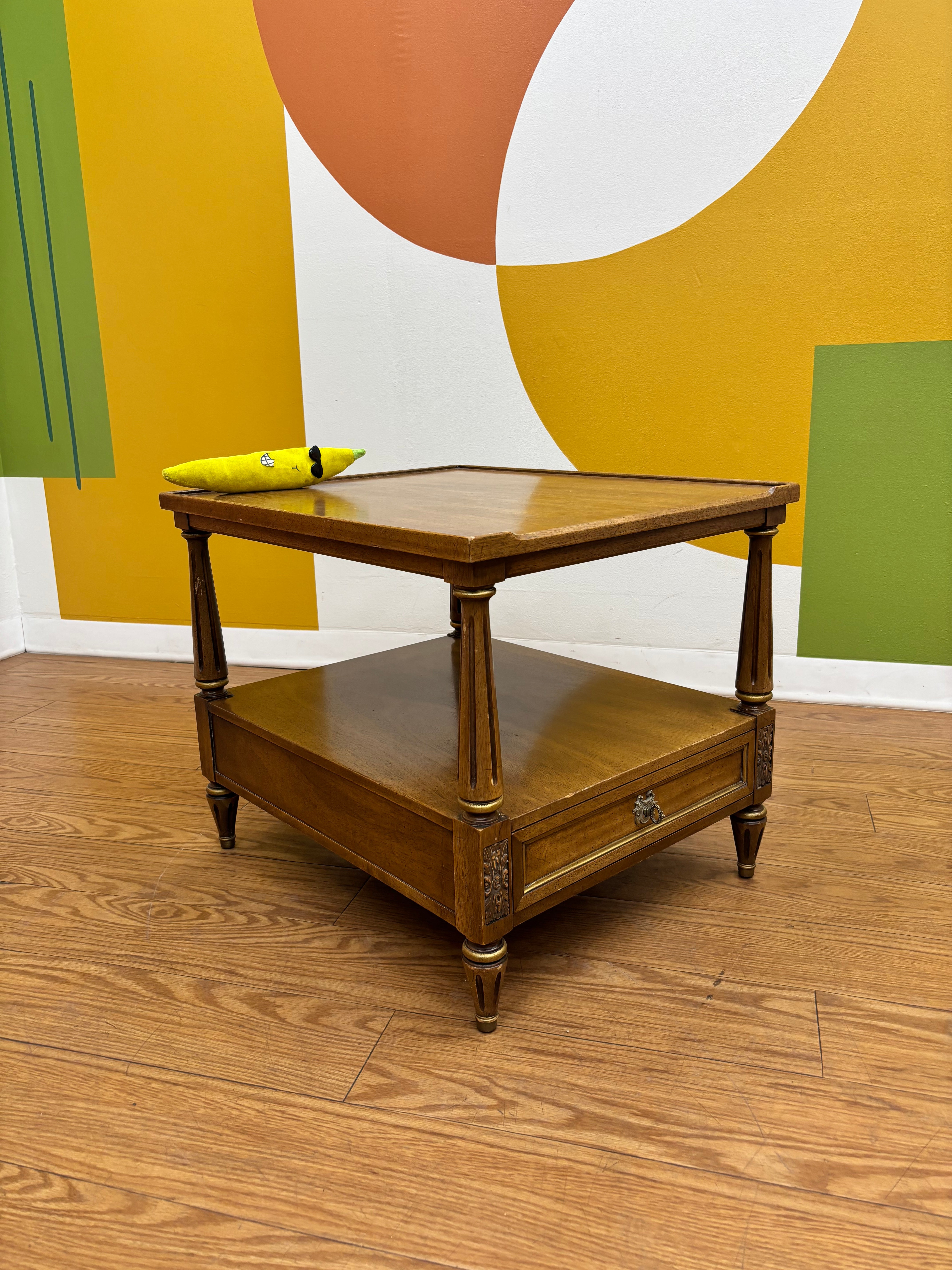 Wood Side Table