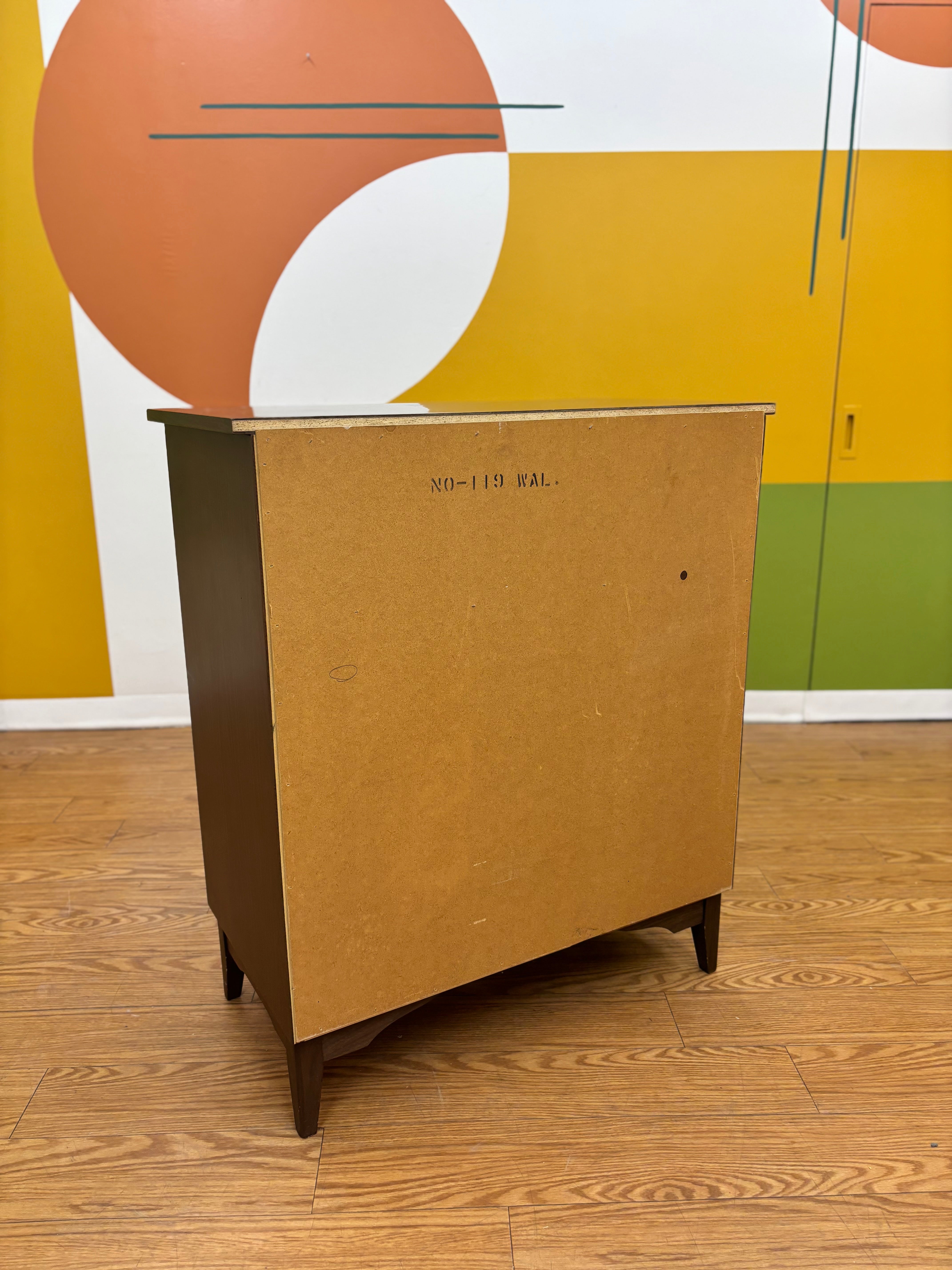 Wood 4-Drawer Dresser