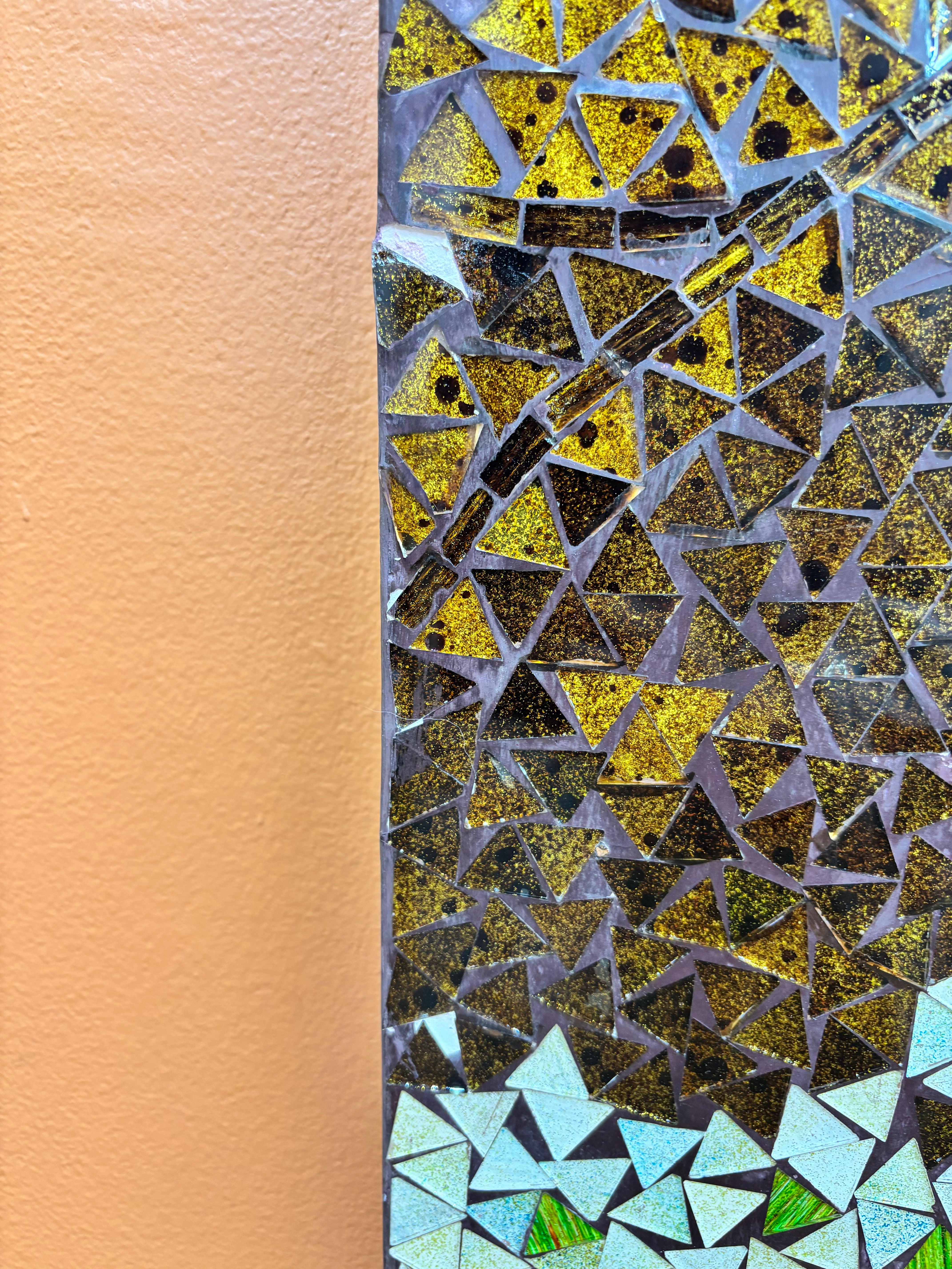 Large Glass Mosaic Tree Wall Art