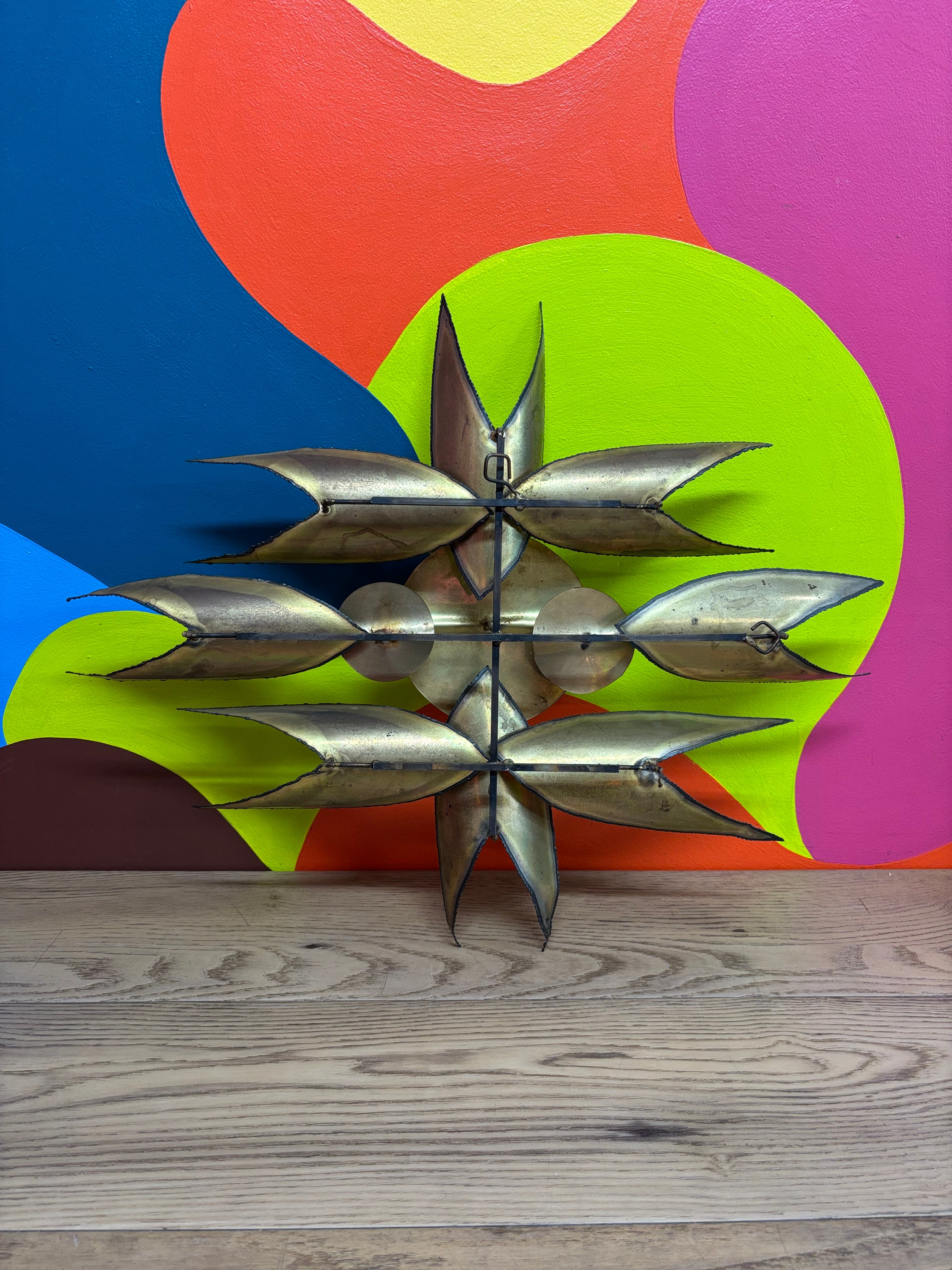 Metal Sunburst Wall Art #2