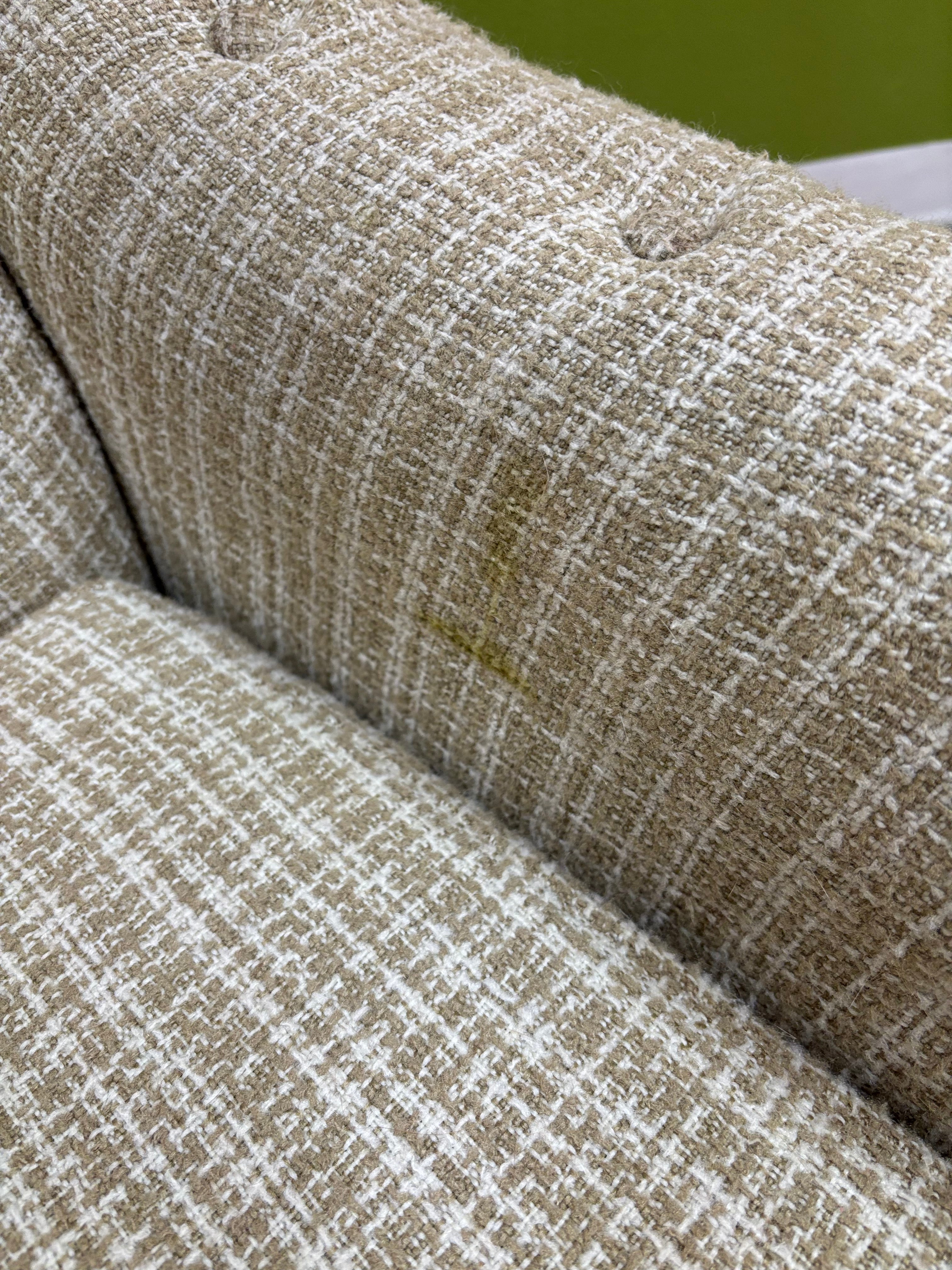 Tweed Reclining Armchair