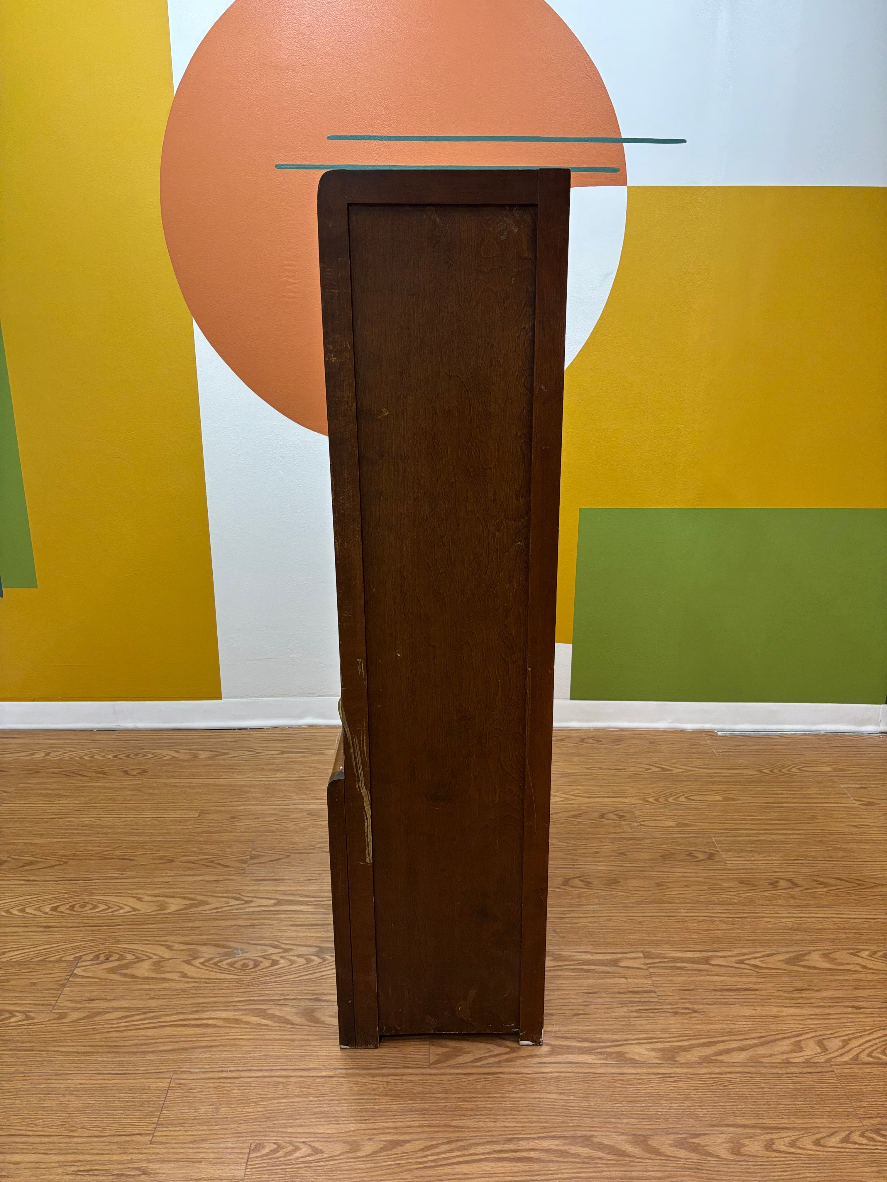 Wood Display Cabinet