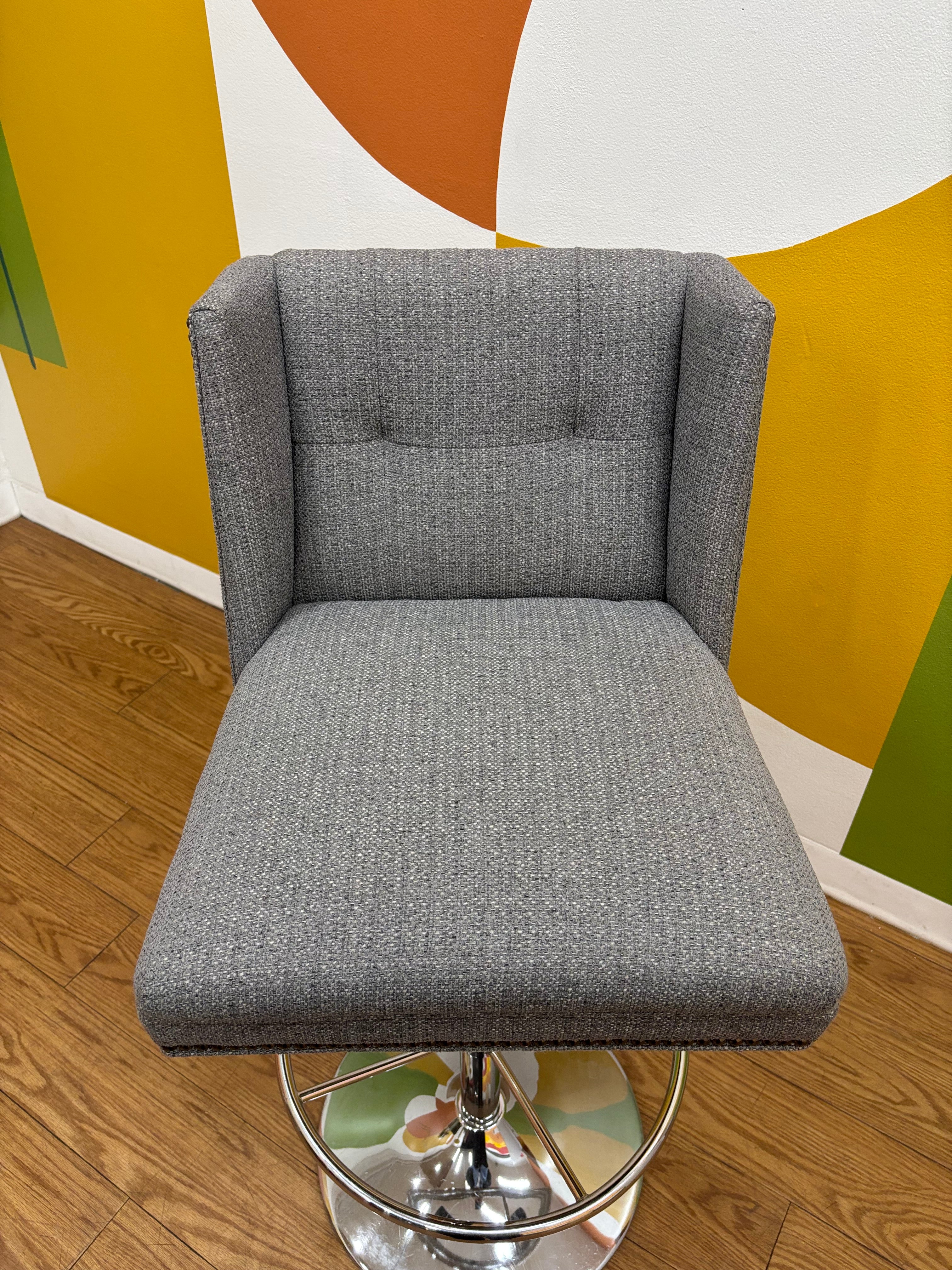 Fabric Barstool
