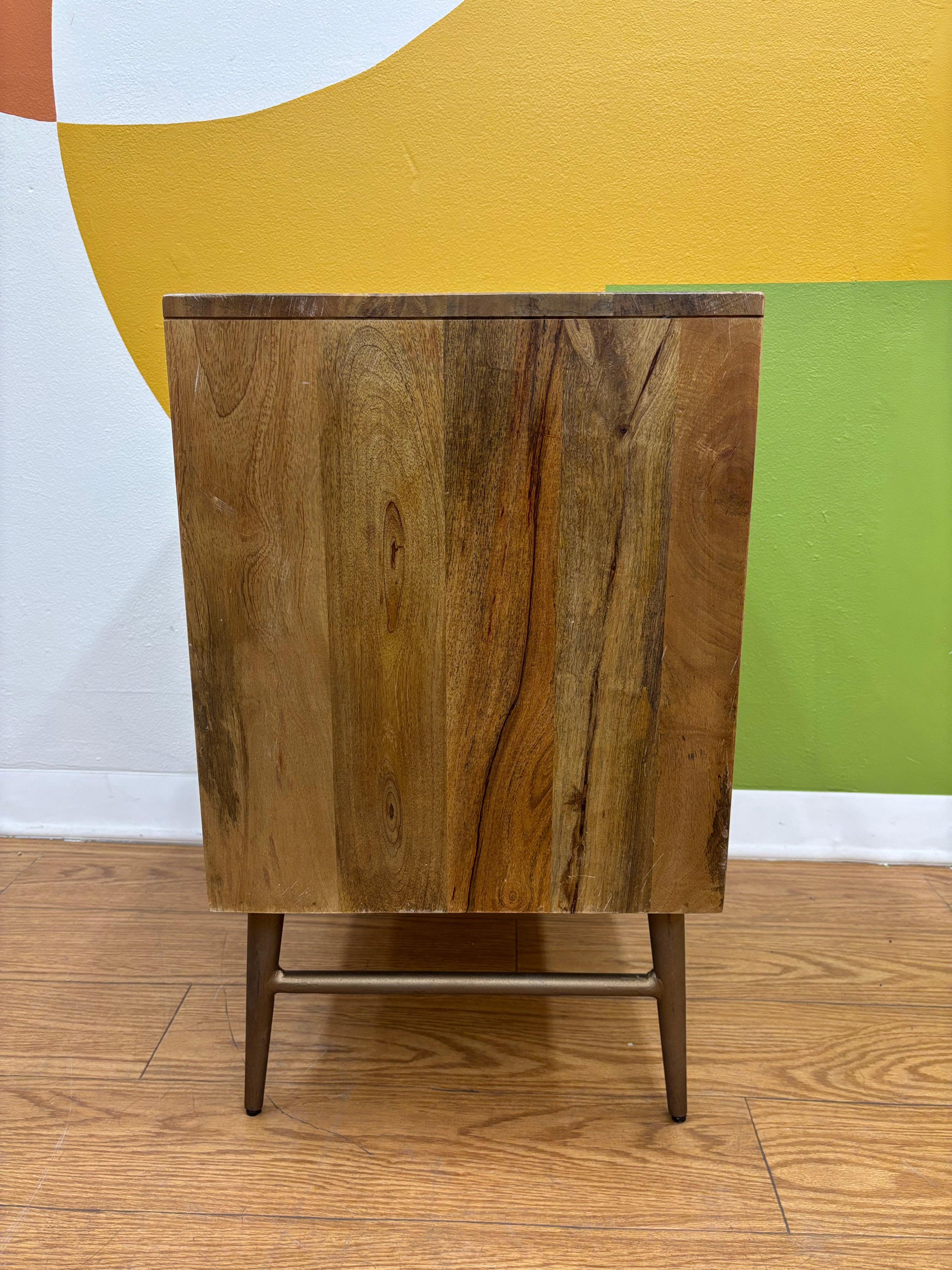 Wood Accent Cabinet