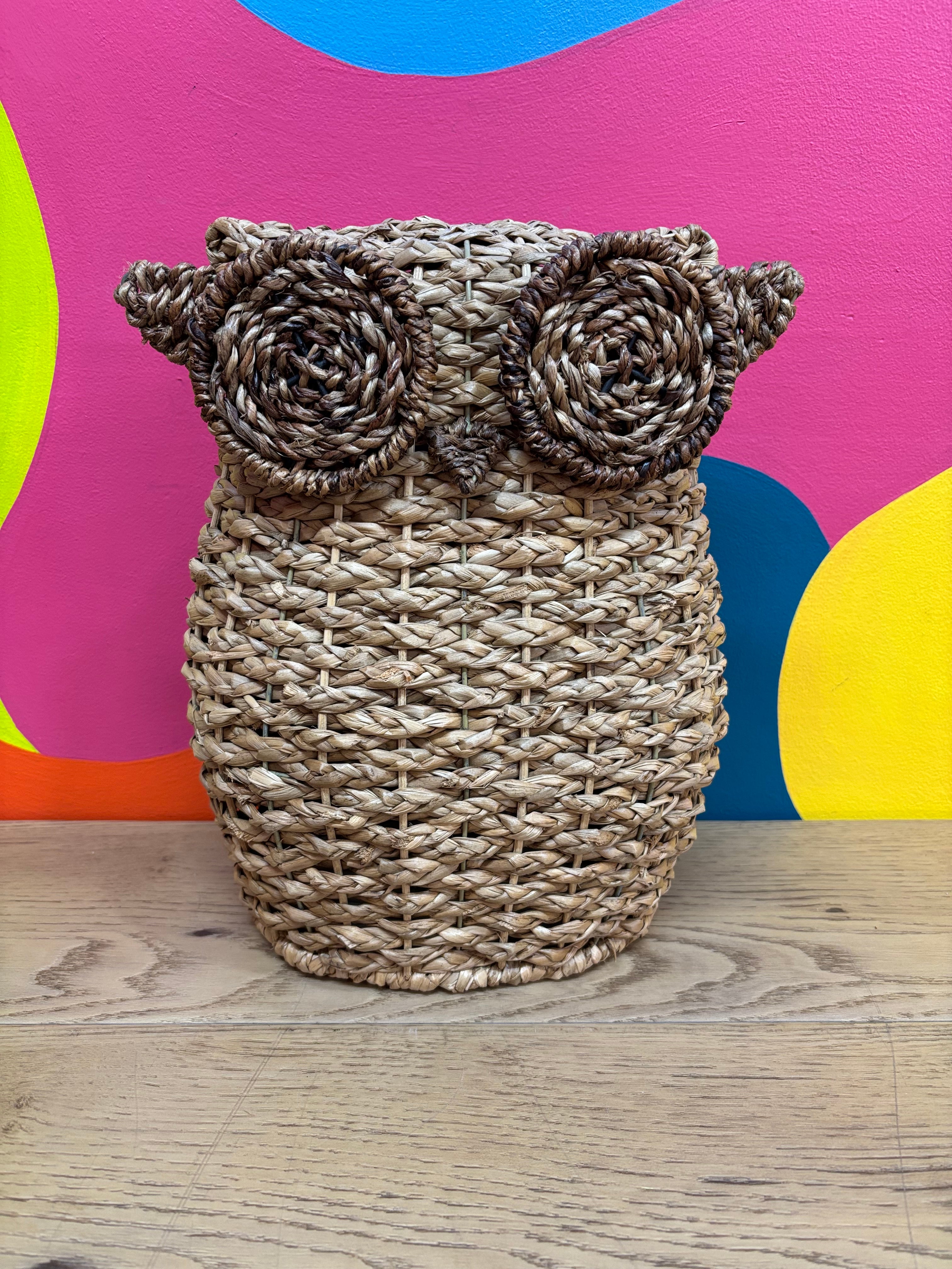 Woven Owl Decor