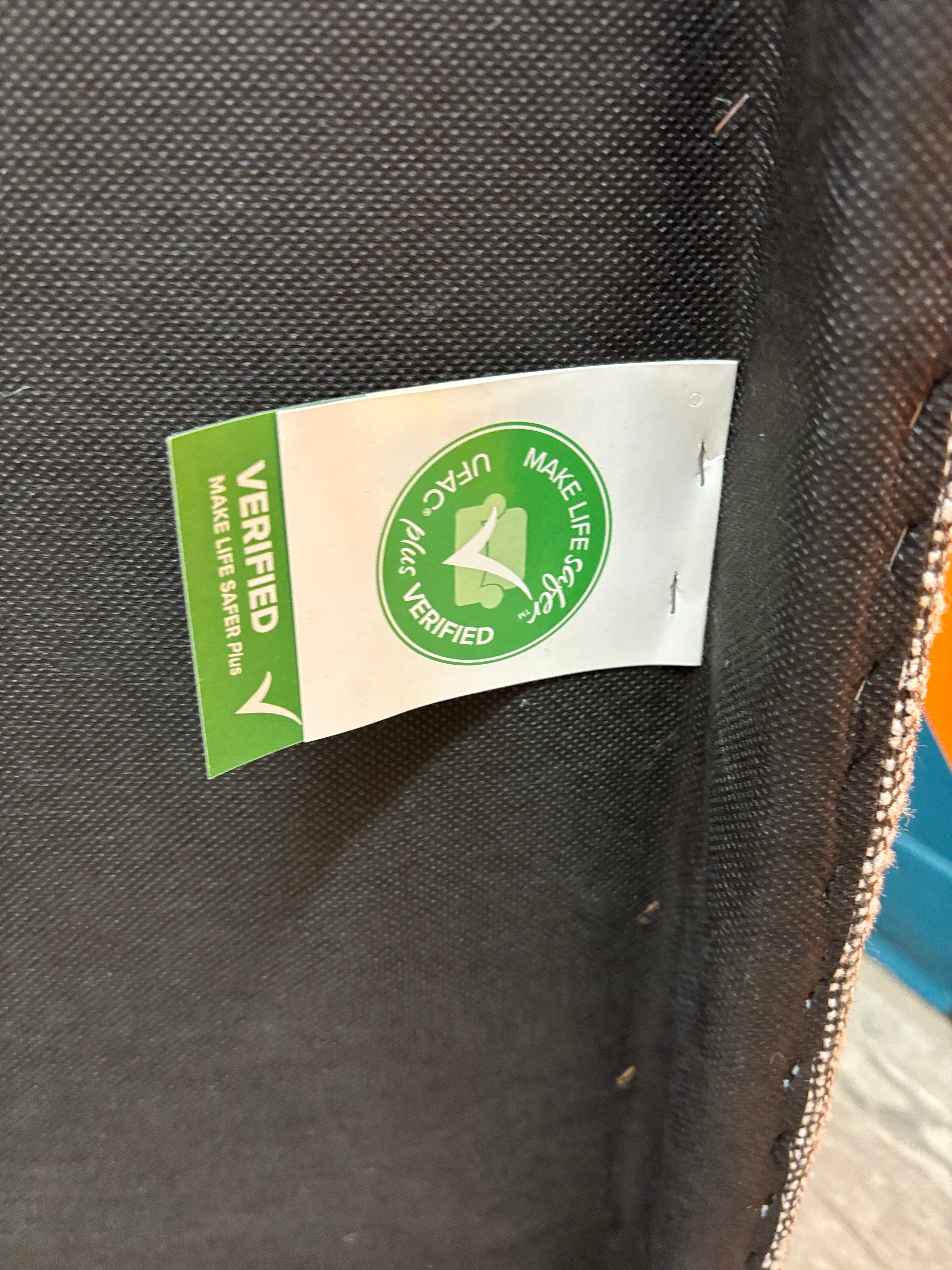 Large Fabric Ottoman