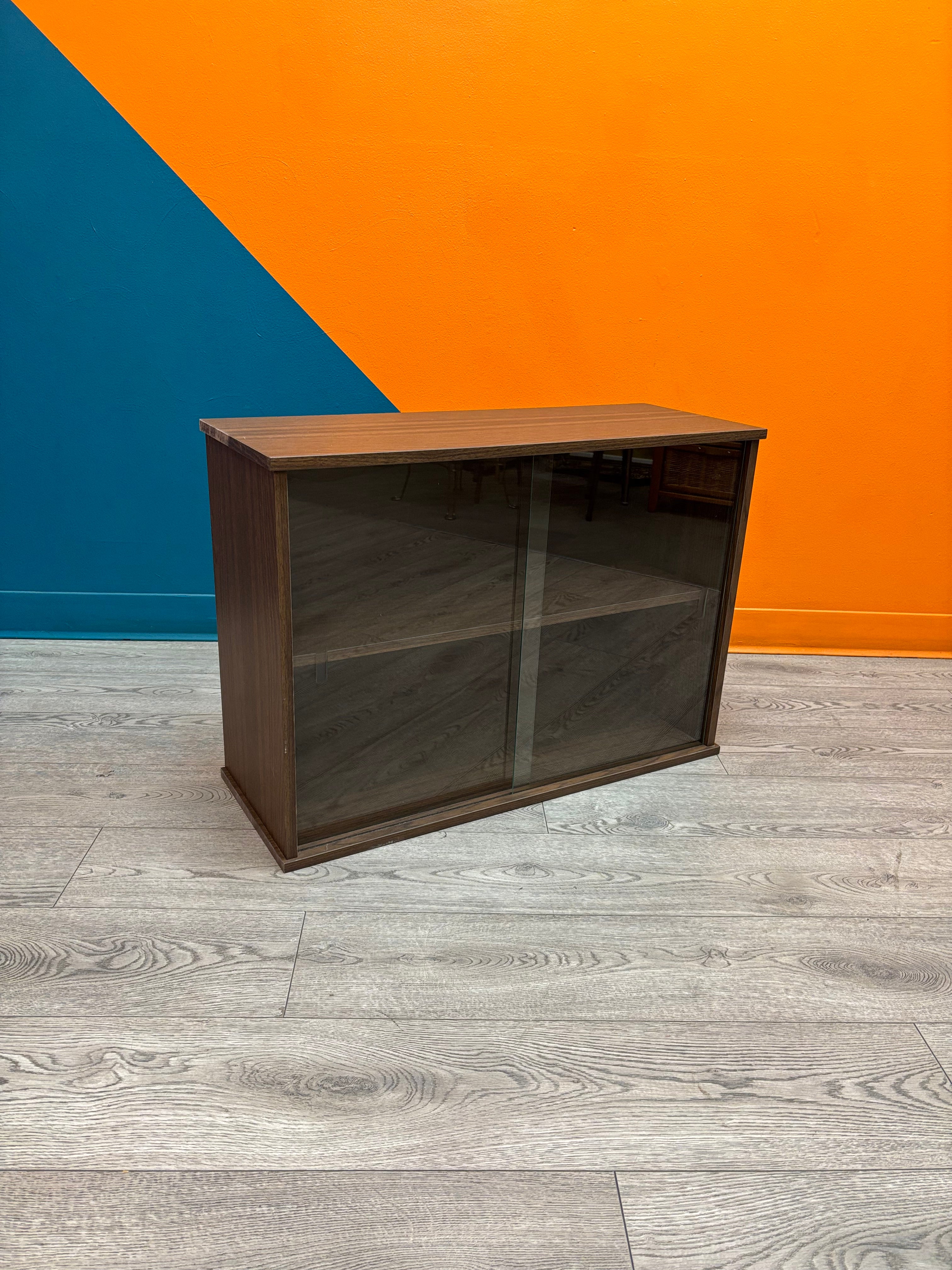 Small Cabinet with Glass Doors
