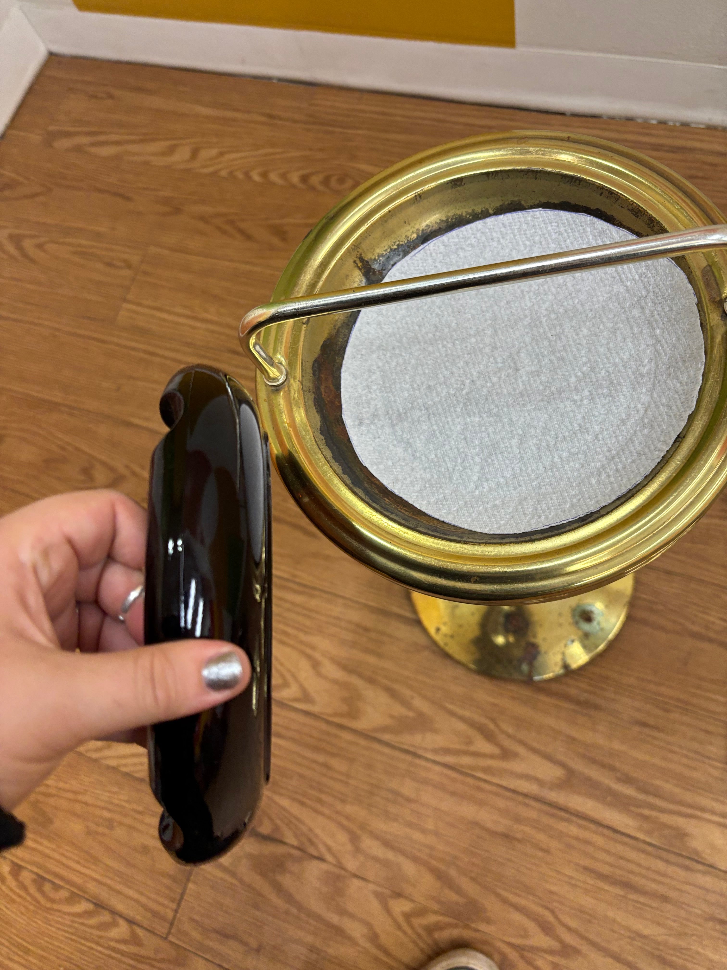 (2) Standing Ashtrays