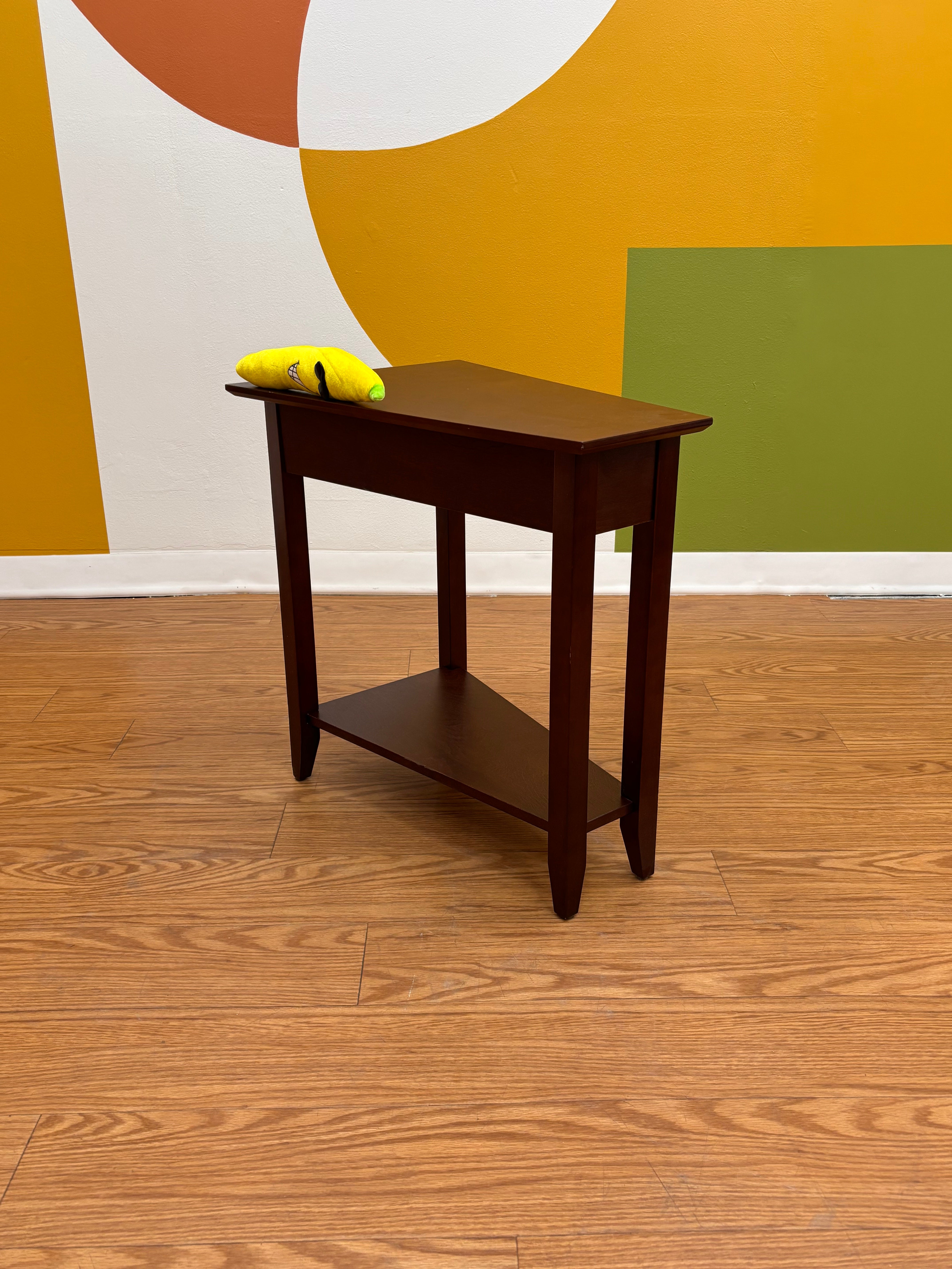 Wood End Table