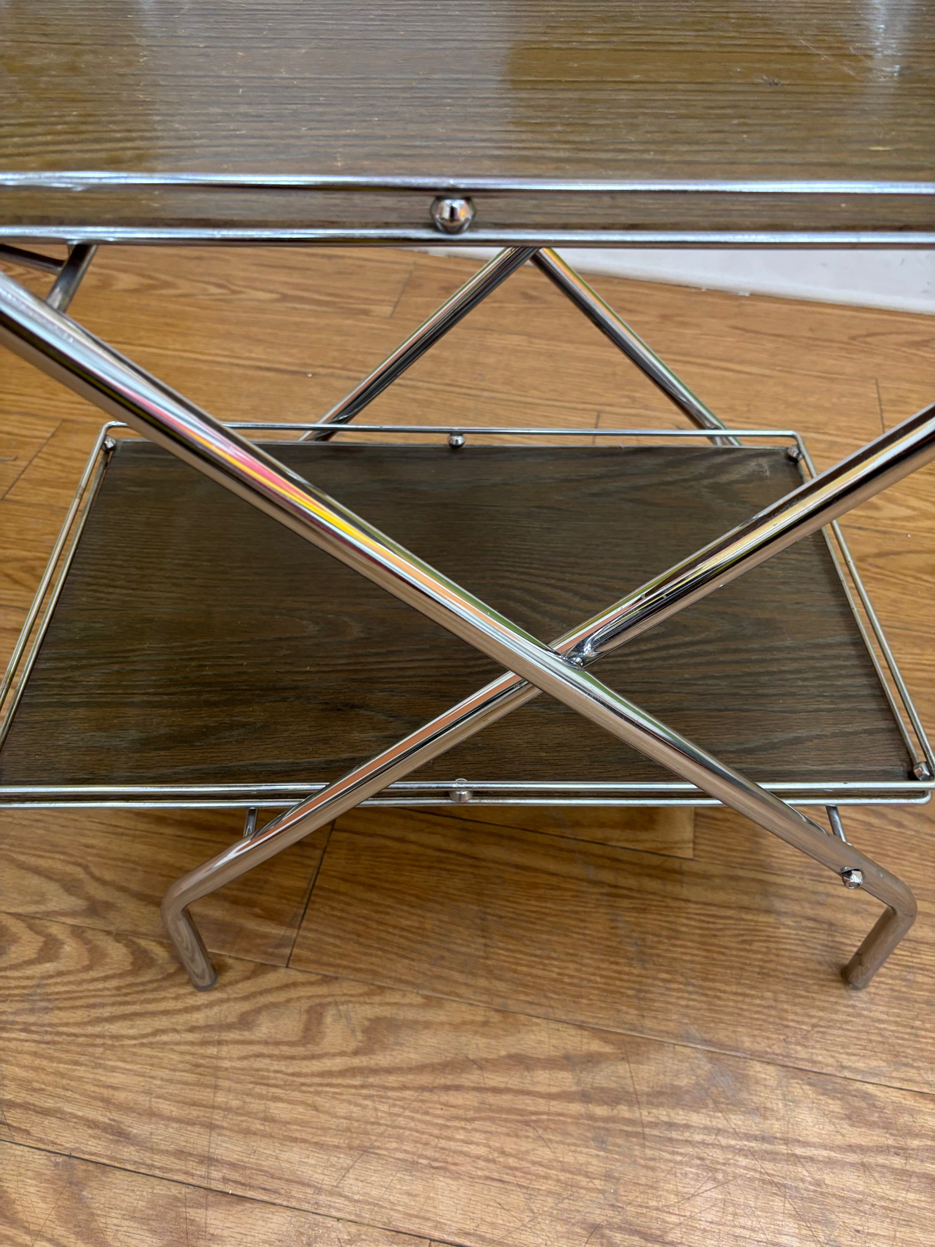 Folding Tea Cart